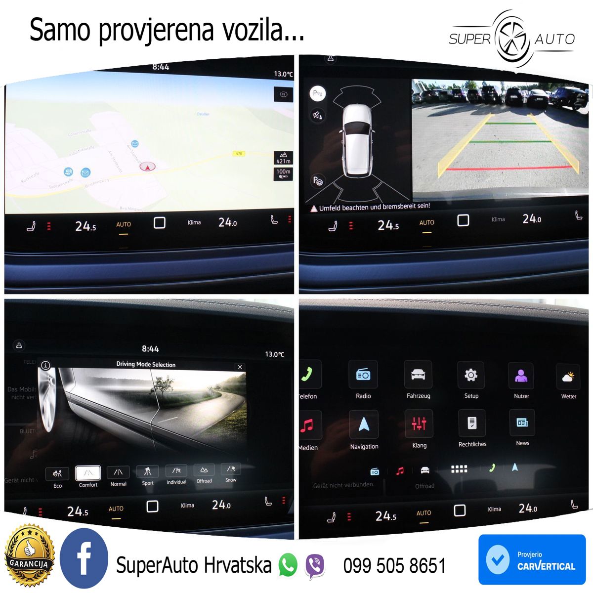 Volkswagen Touareg 3.0 V6 TDI (286 KS) 4MOTION Tiptronic LED+GR SJED+ACC
