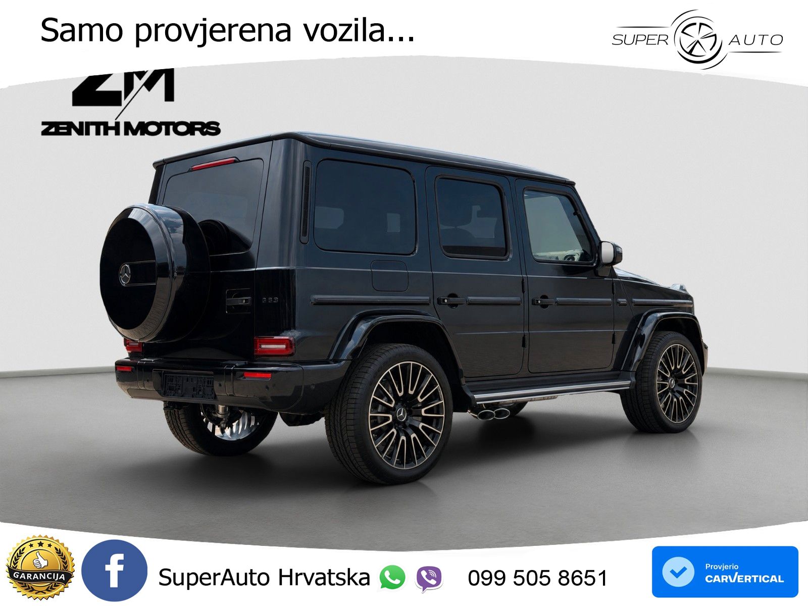 Mercedes AMG G 63 Long V8 (585 KS) 4MATIC 9G-TRONIC AMG SPEEDSHIFT TCT