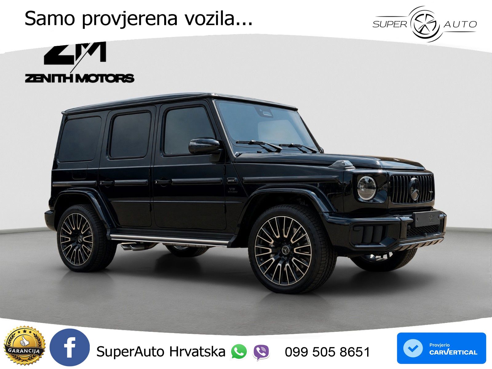 Mercedes AMG G 63 Long V8 (585 KS) 4MATIC 9G-TRONIC AMG SPEEDSHIFT TCT
