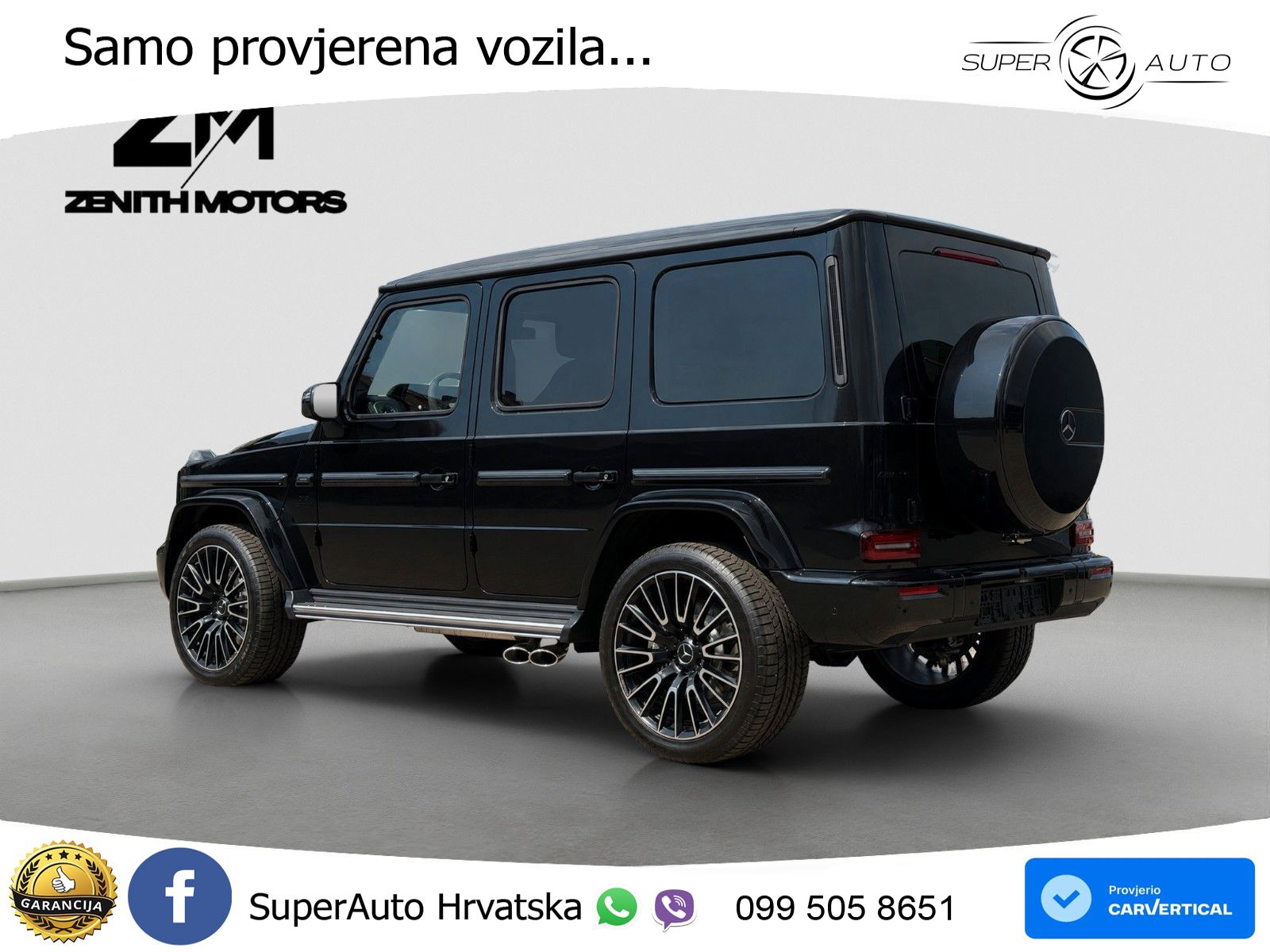 Mercedes AMG G 63 Long V8 (585 KS) 4MATIC 9G-TRONIC AMG SPEEDSHIFT TCT