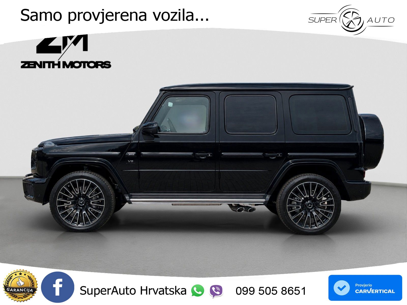 Mercedes AMG G 63 Long V8 (585 KS) 4MATIC 9G-TRONIC AMG SPEEDSHIFT TCT