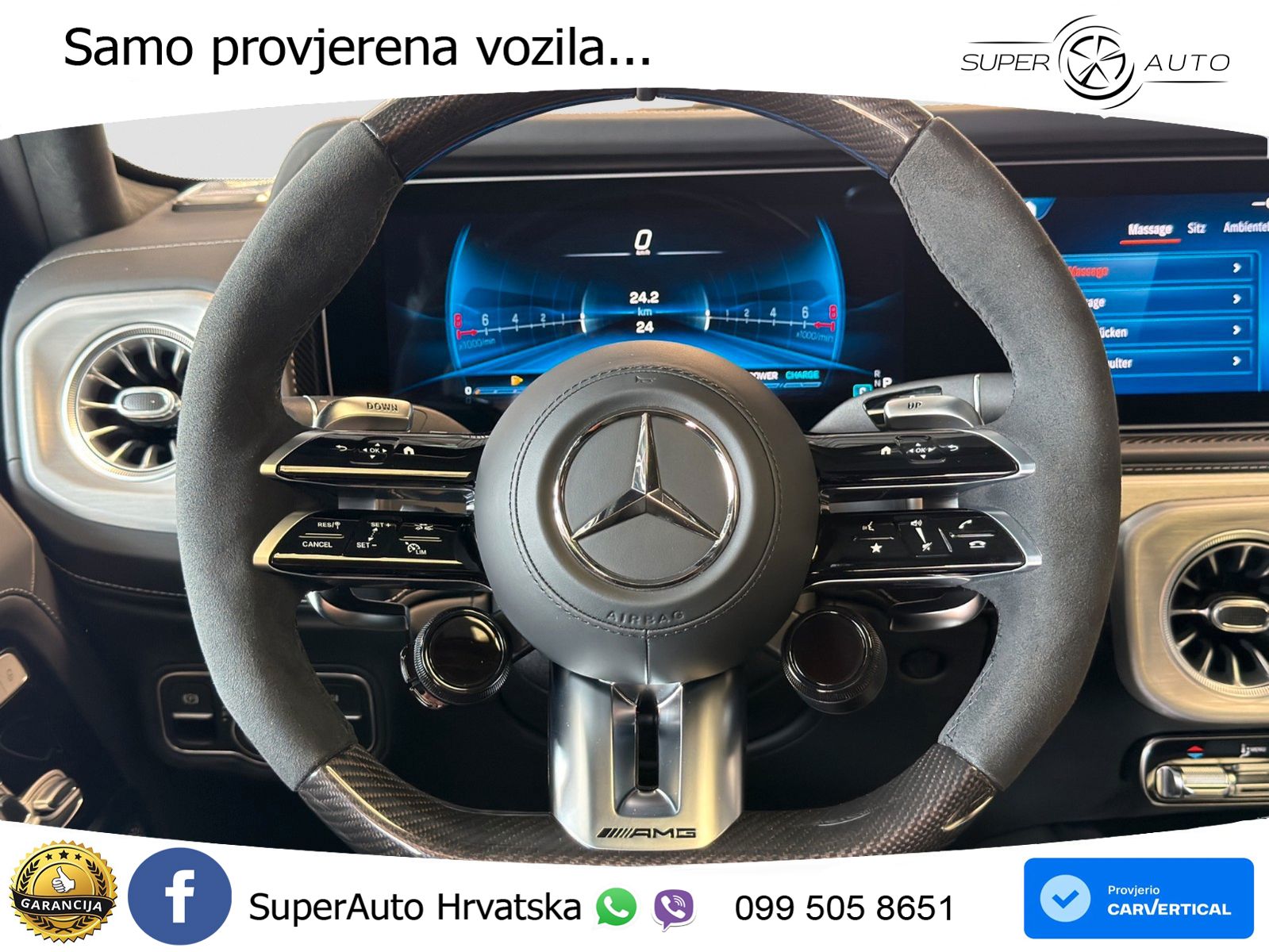 Mercedes AMG G 63 Long V8 (585 KS) 4MATIC 9G-TRONIC AMG SPEEDSHIFT TCT