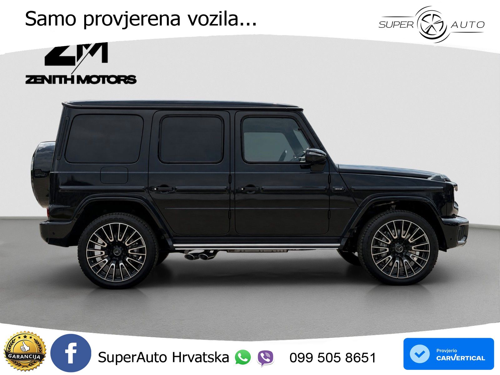 Mercedes AMG G 63 Long V8 (585 KS) 4MATIC 9G-TRONIC AMG SPEEDSHIFT TCT