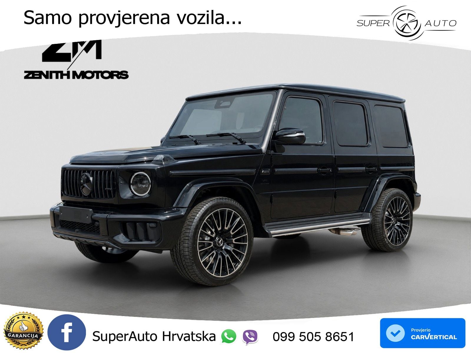 Mercedes AMG G 63 Long V8 (585 KS) 4MATIC 9G-TRONIC AMG SPEEDSHIFT TCT