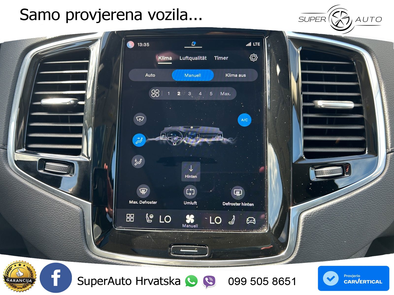 Volvo XC90 2.0 B5 Diesel AWD Automatic ACC+HEAD+4xGR SJED+360+PANO