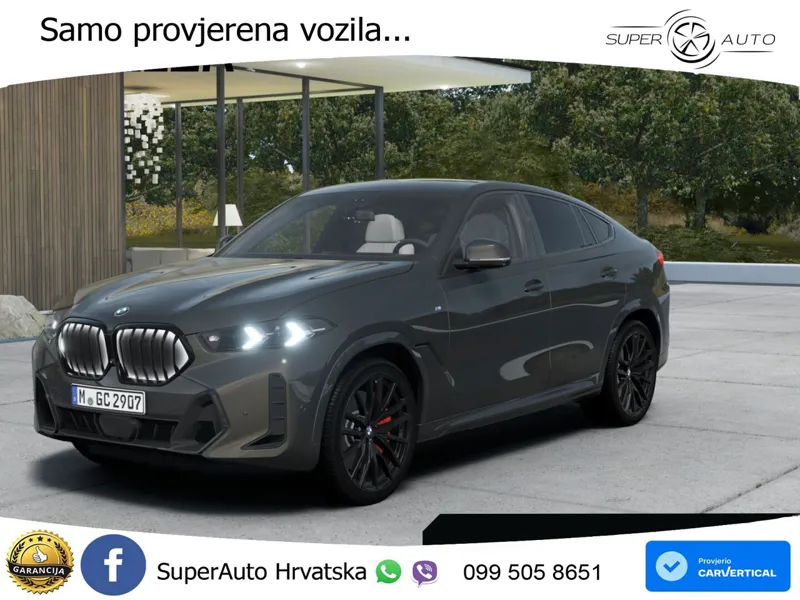 BMW X6 30d (298 KS) xDrive Steptronic M Sport ACC+HEAD+4xGR SJED+360+PANO