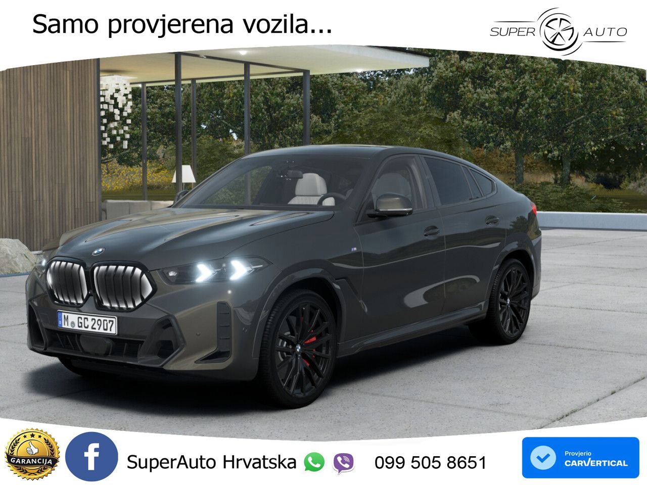 BMW X6 30d (298 KS) xDrive Steptronic M Sport ACC+HEAD+4xGR SJED+360+PANO