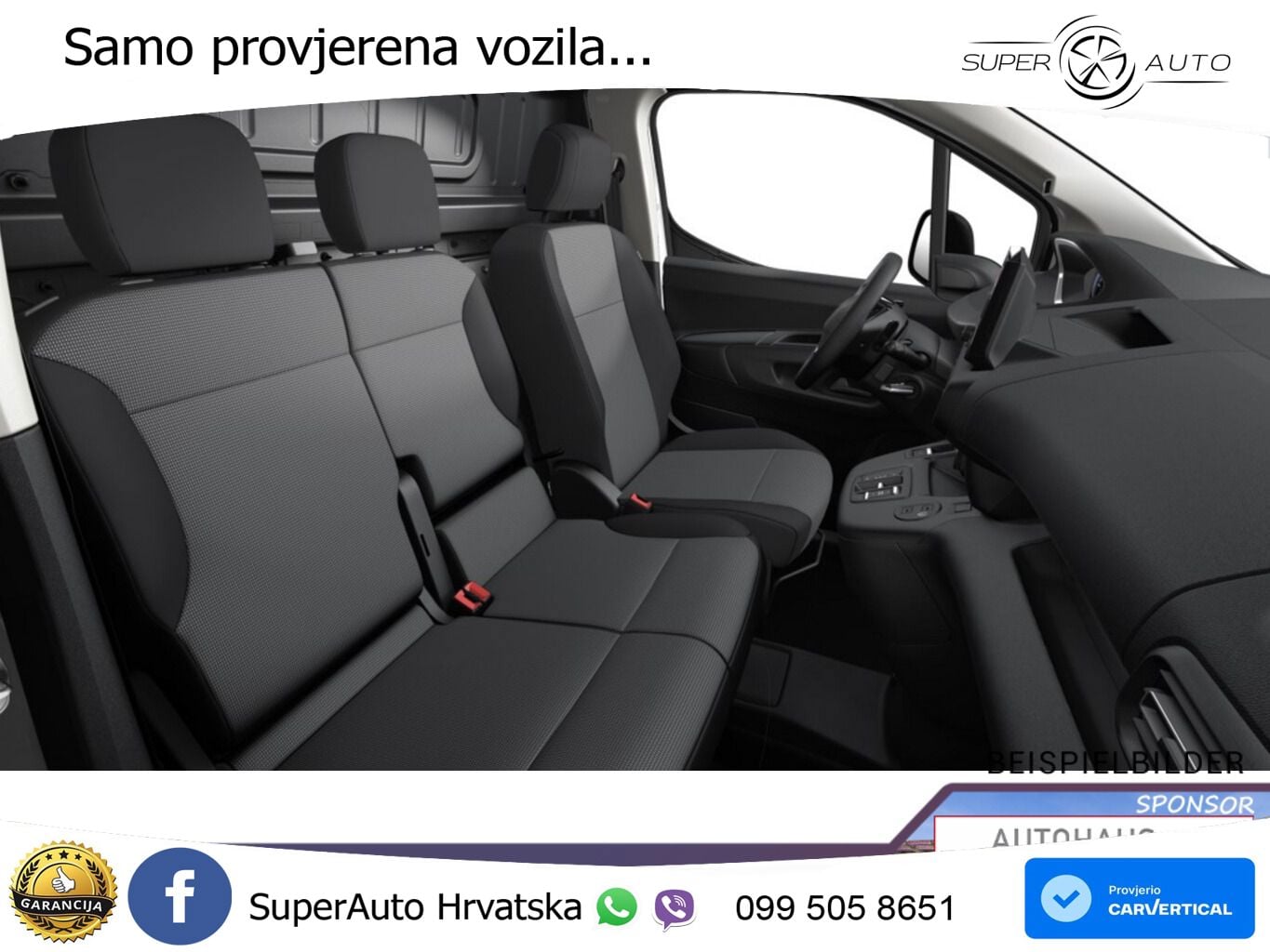 Peugeot Partner L1 MultiFlex Kam E-Rad CarP UVP-39%* 102 KS