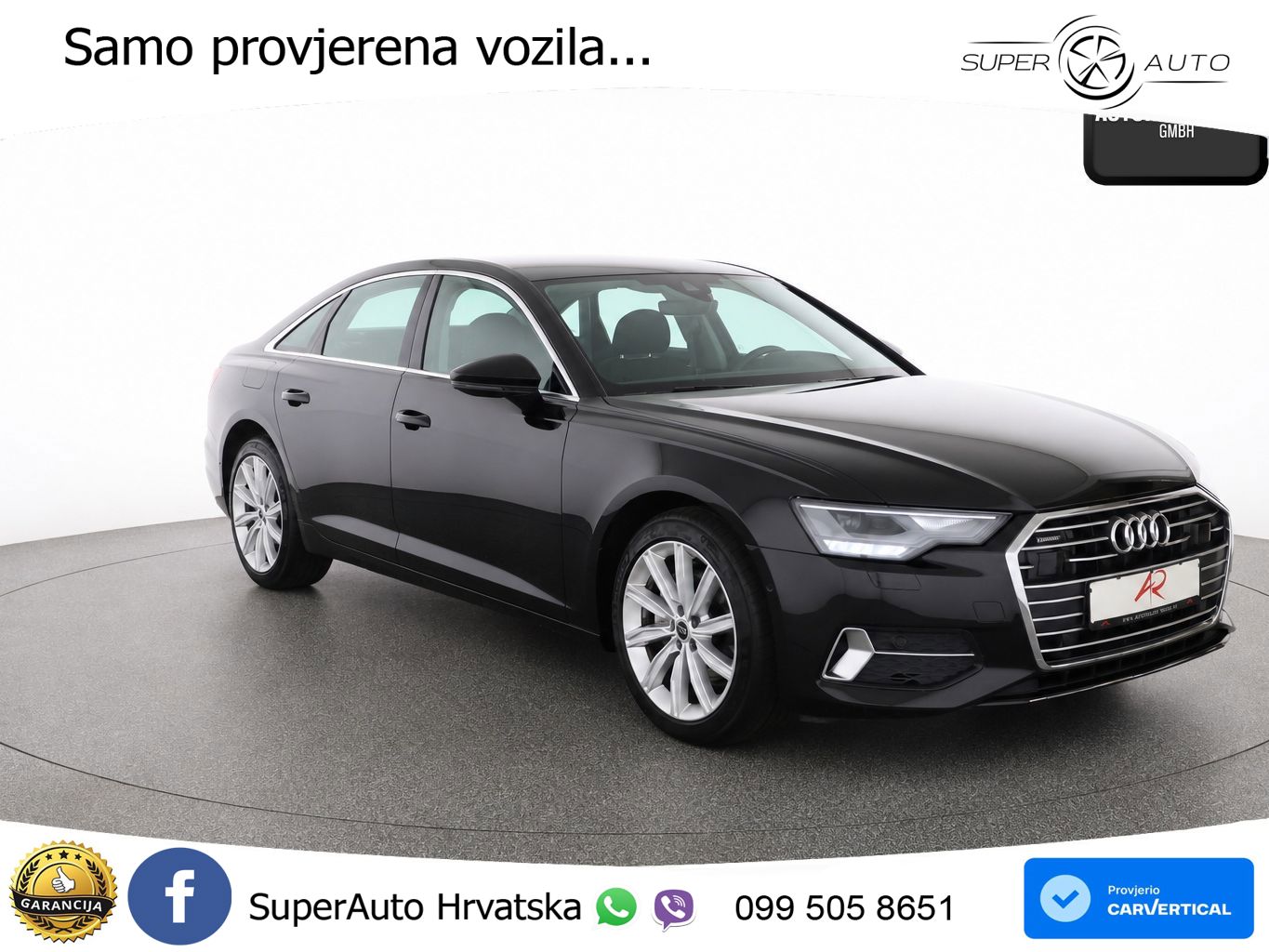 Audi A6 40 TDI (204 KS) quattro ultra S tronic S line LED+GR SJED+ACC