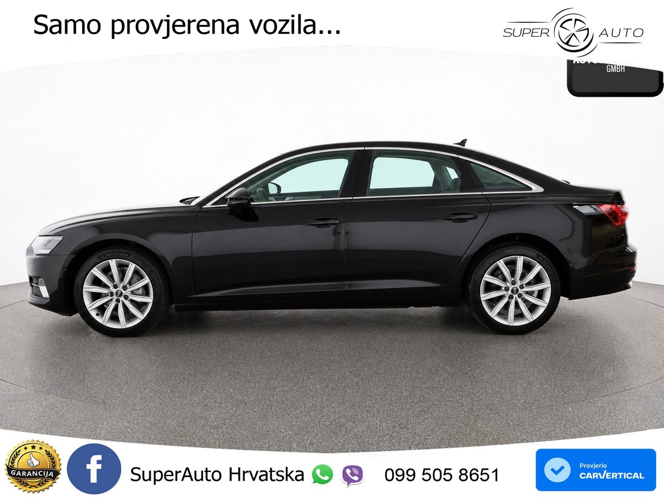 Audi A6 40 TDI (204 KS) quattro ultra S tronic S line LED+GR SJED+ACC