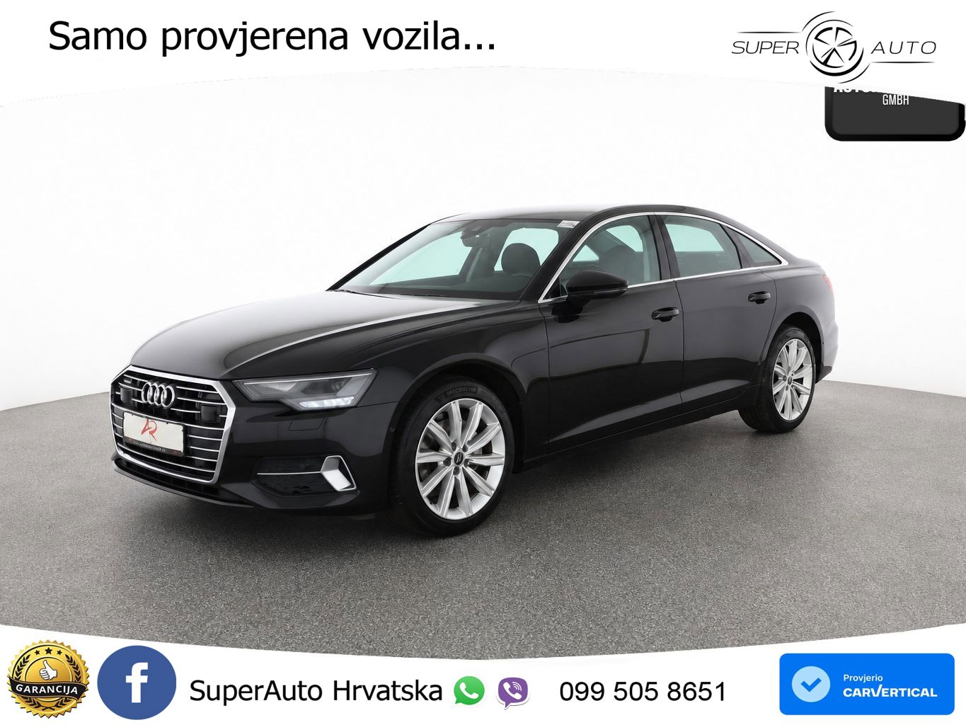 Audi A6 40 TDI (204 KS) quattro ultra S tronic S line LED+GR SJED+ACC