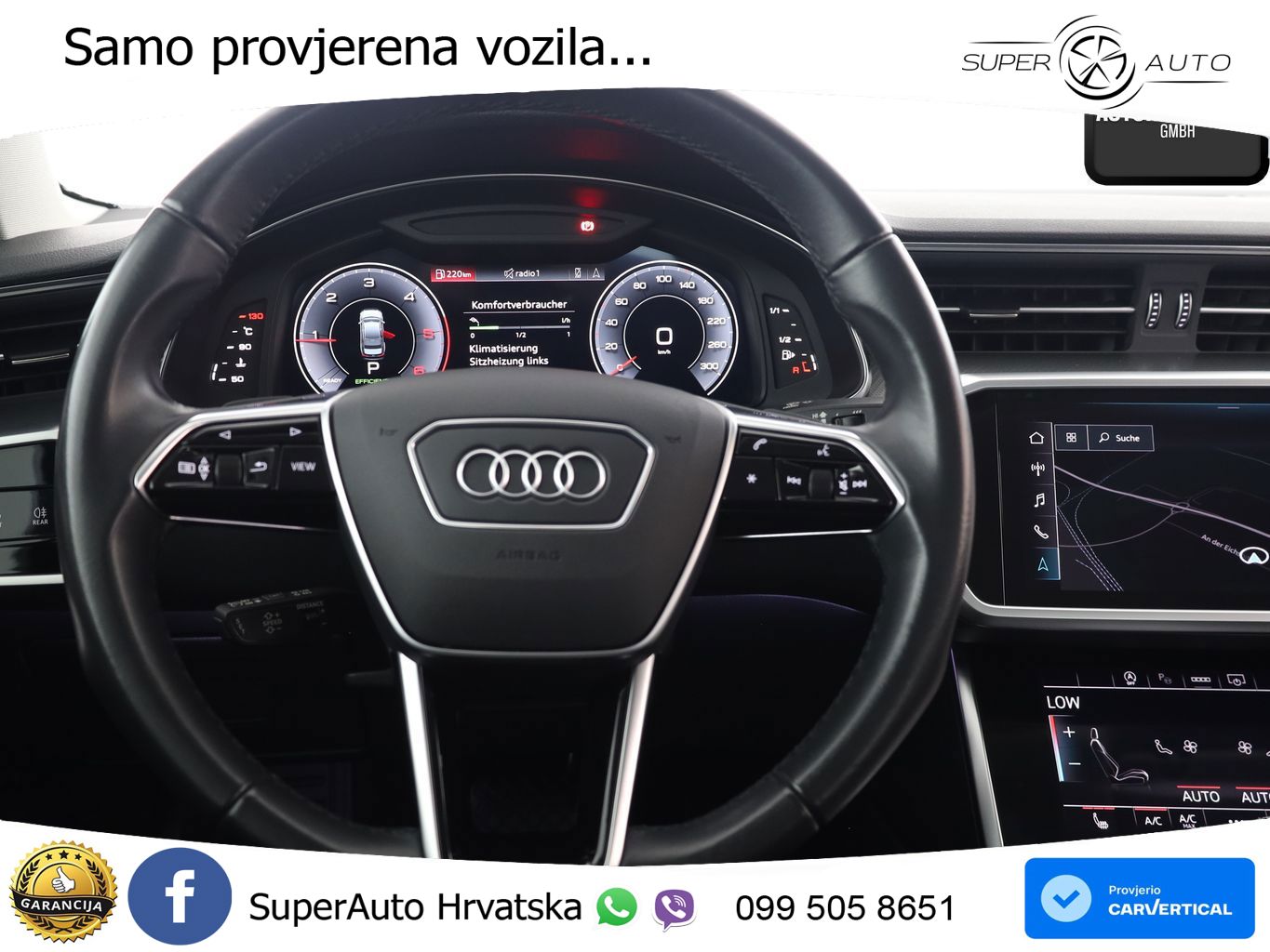 Audi A6 40 TDI (204 KS) quattro ultra S tronic S line LED+GR SJED+ACC
