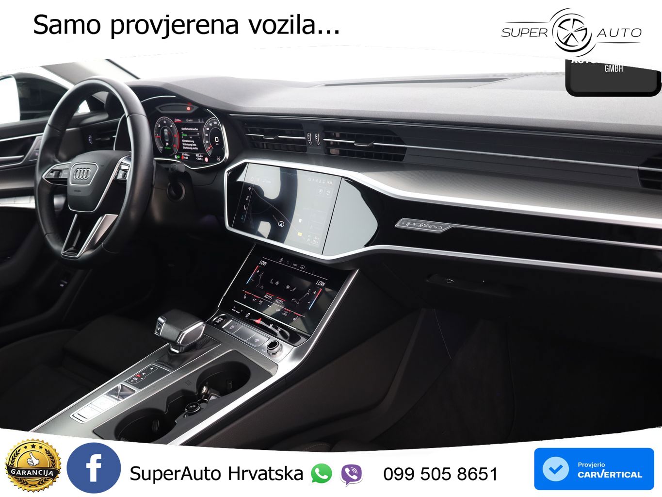 Audi A6 40 TDI (204 KS) quattro ultra S tronic S line LED+GR SJED+ACC
