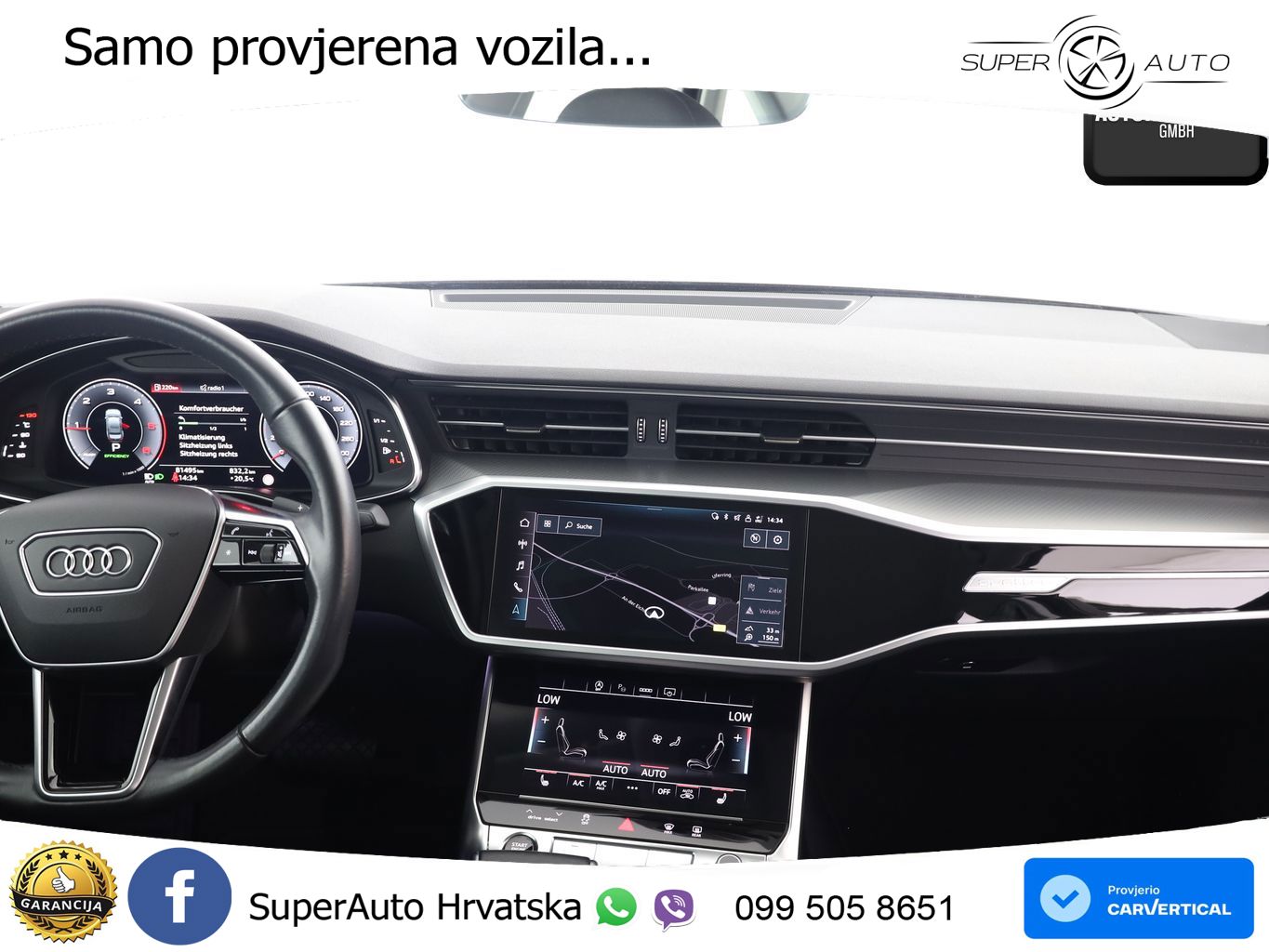 Audi A6 40 TDI (204 KS) quattro ultra S tronic S line LED+GR SJED+ACC