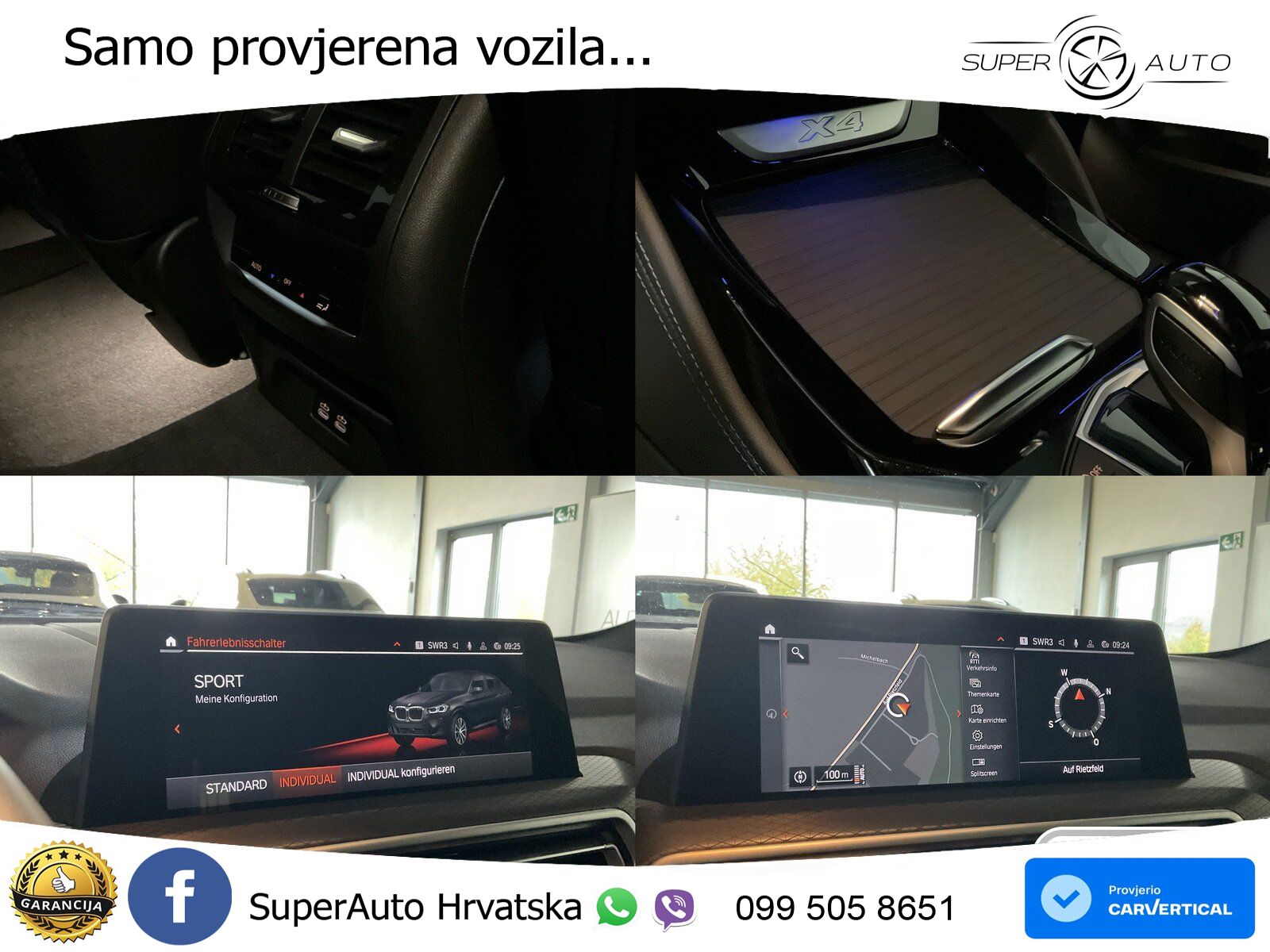 BMW X4 20d (190 KS) xDrive Steptronic M Sport LED+GR SJED+ACC