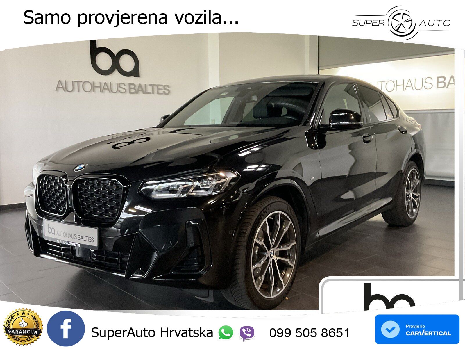 BMW X4 20d (190 KS) xDrive Steptronic M Sport LED+GR SJED+ACC
