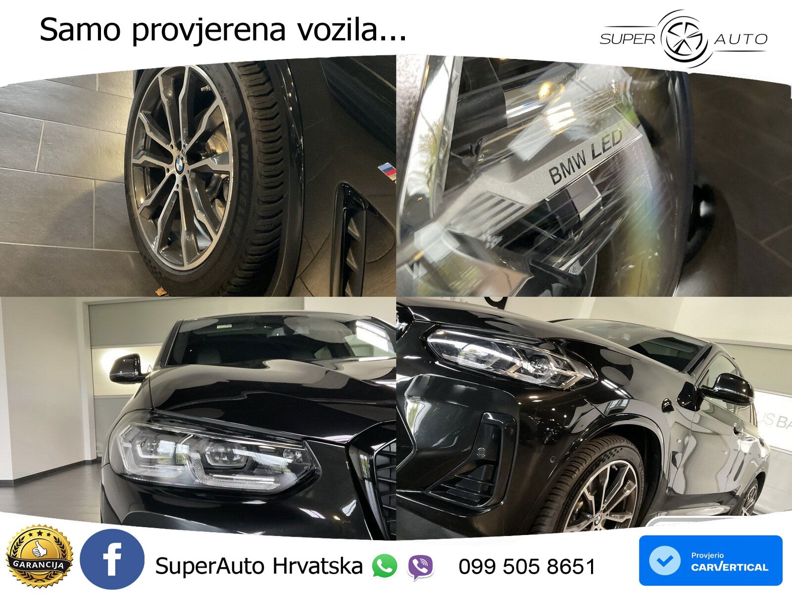 BMW X4 20d (190 KS) xDrive Steptronic M Sport LED+GR SJED+ACC