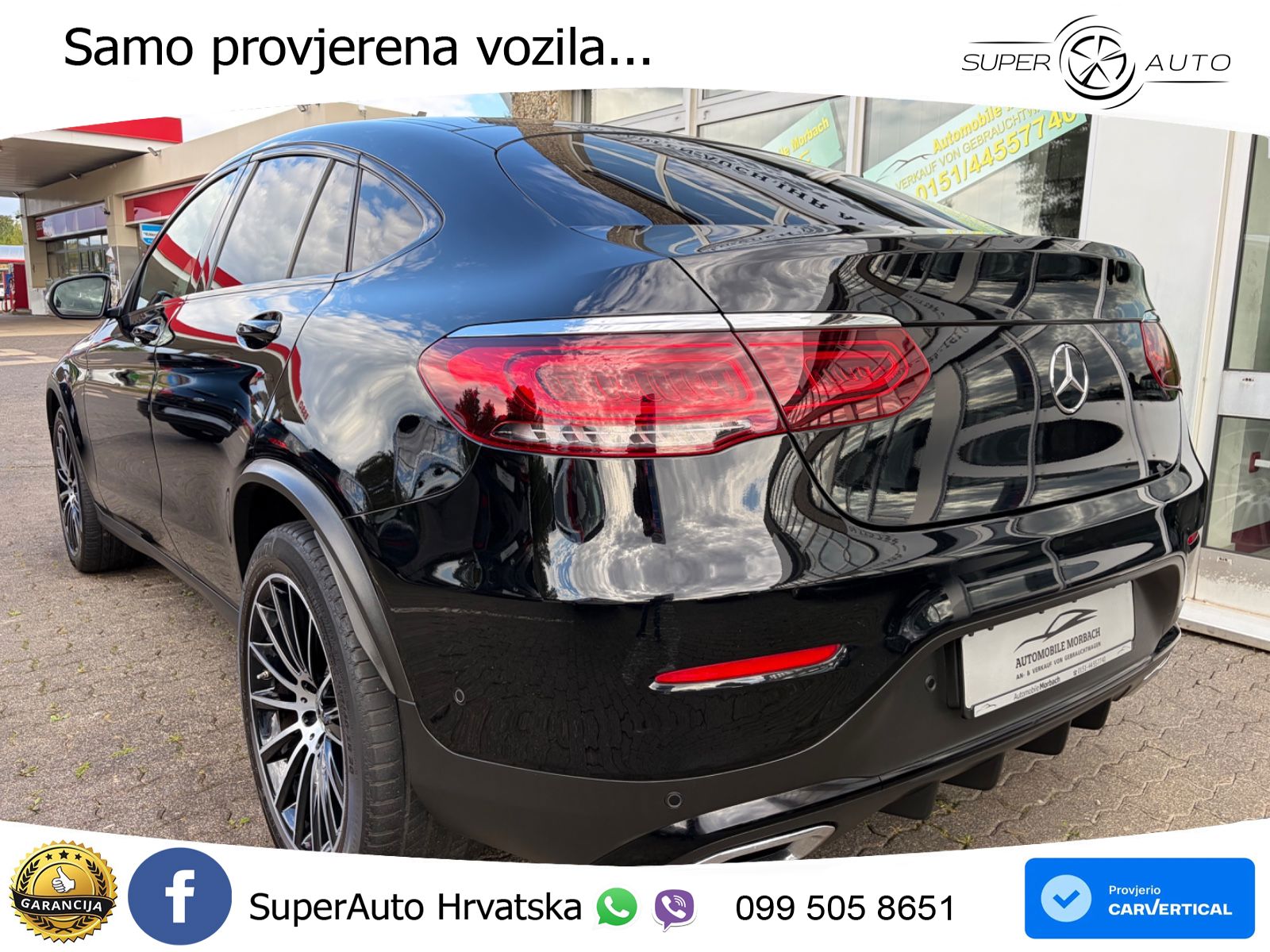 Mercedes GLC Coupe 220d (194 KS) 4MATIC G-TRONIC AMG LED+GR SJED+ACC