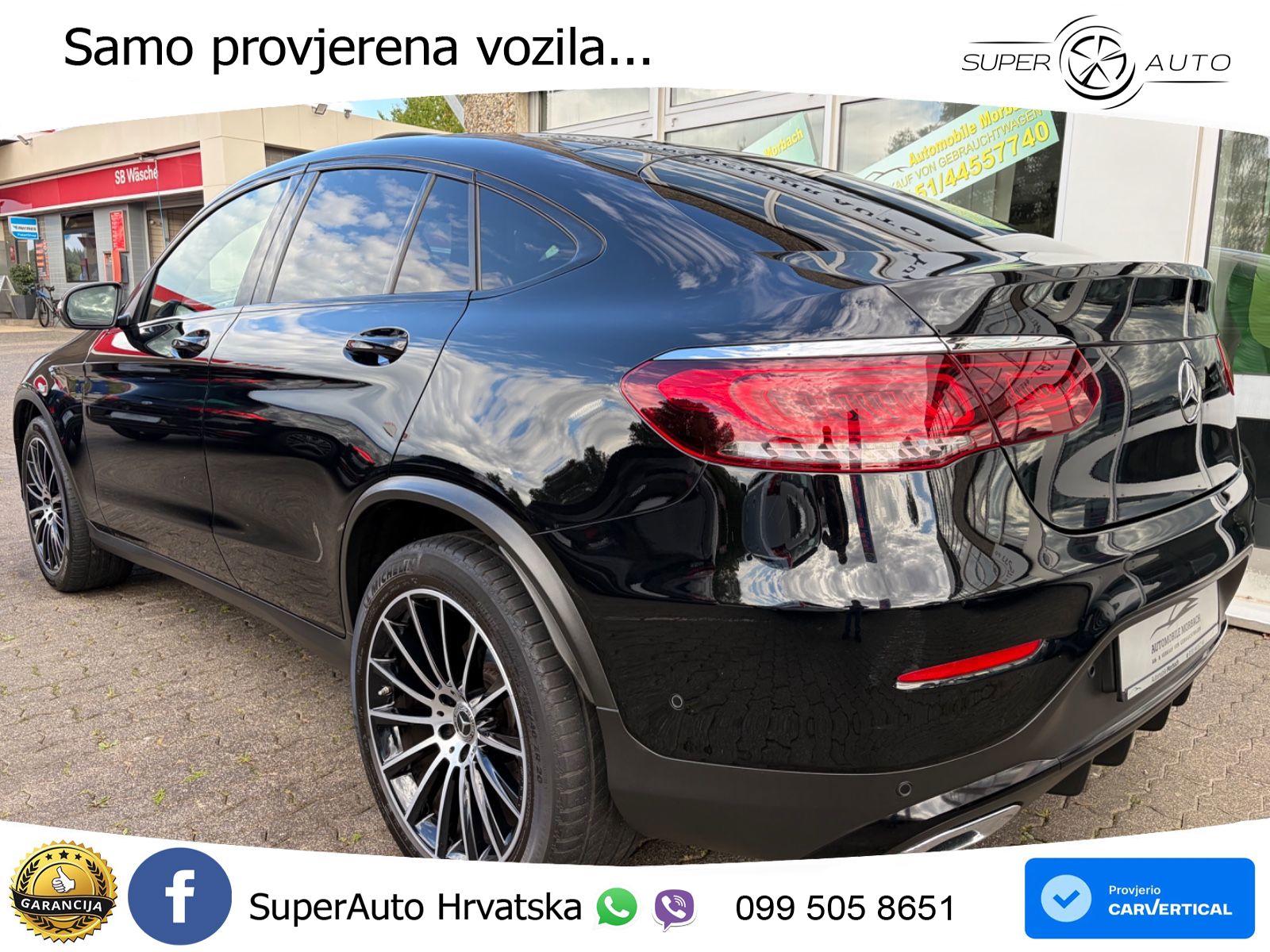 Mercedes GLC Coupe 220d (194 KS) 4MATIC G-TRONIC AMG LED+GR SJED+ACC