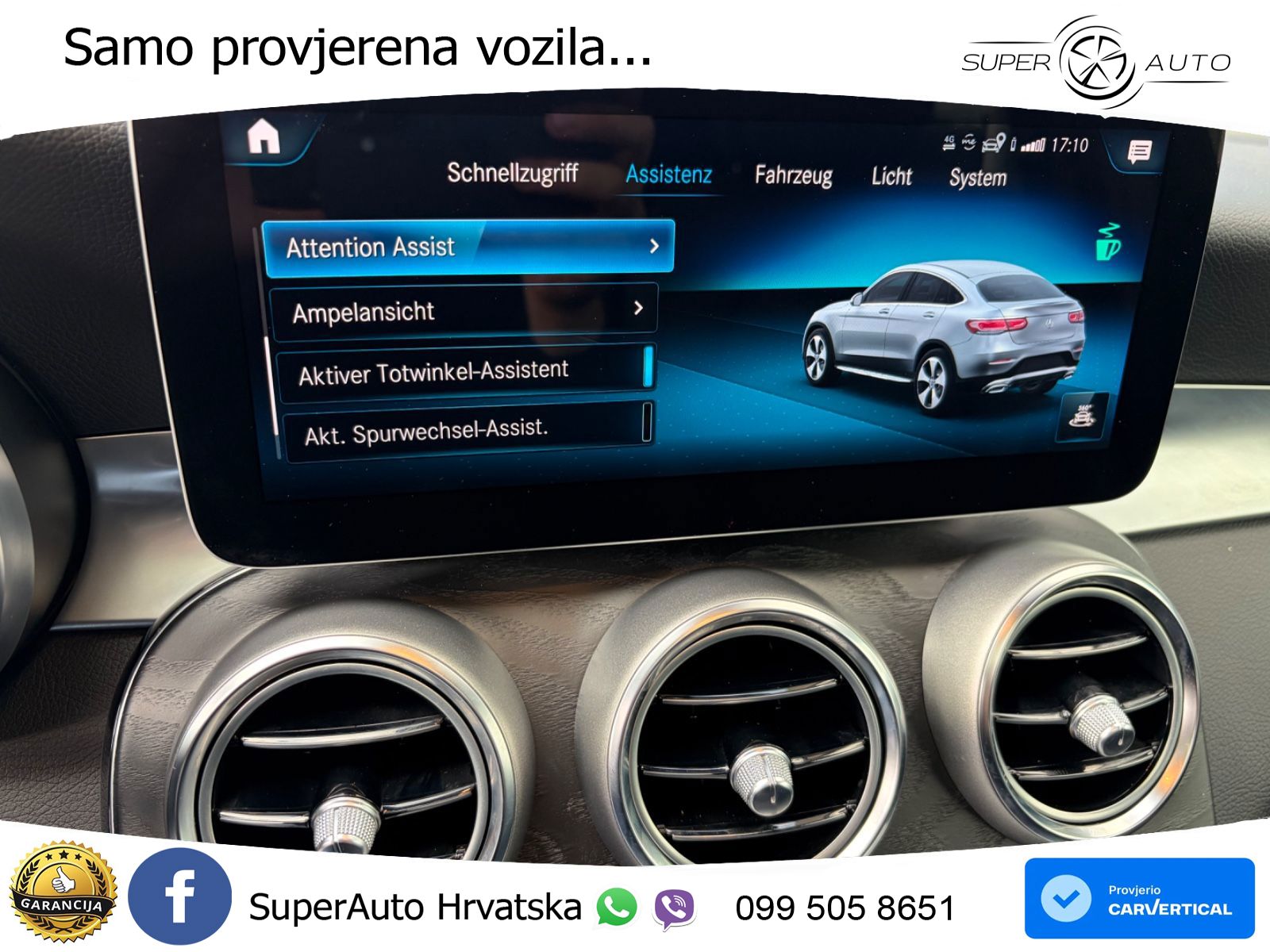 Mercedes GLC Coupe 220d (194 KS) 4MATIC G-TRONIC AMG LED+GR SJED+ACC