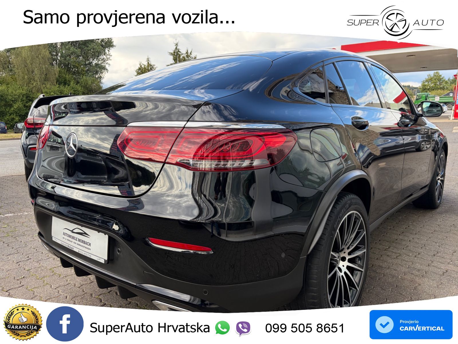 Mercedes GLC Coupe 220d (194 KS) 4MATIC G-TRONIC AMG LED+GR SJED+ACC