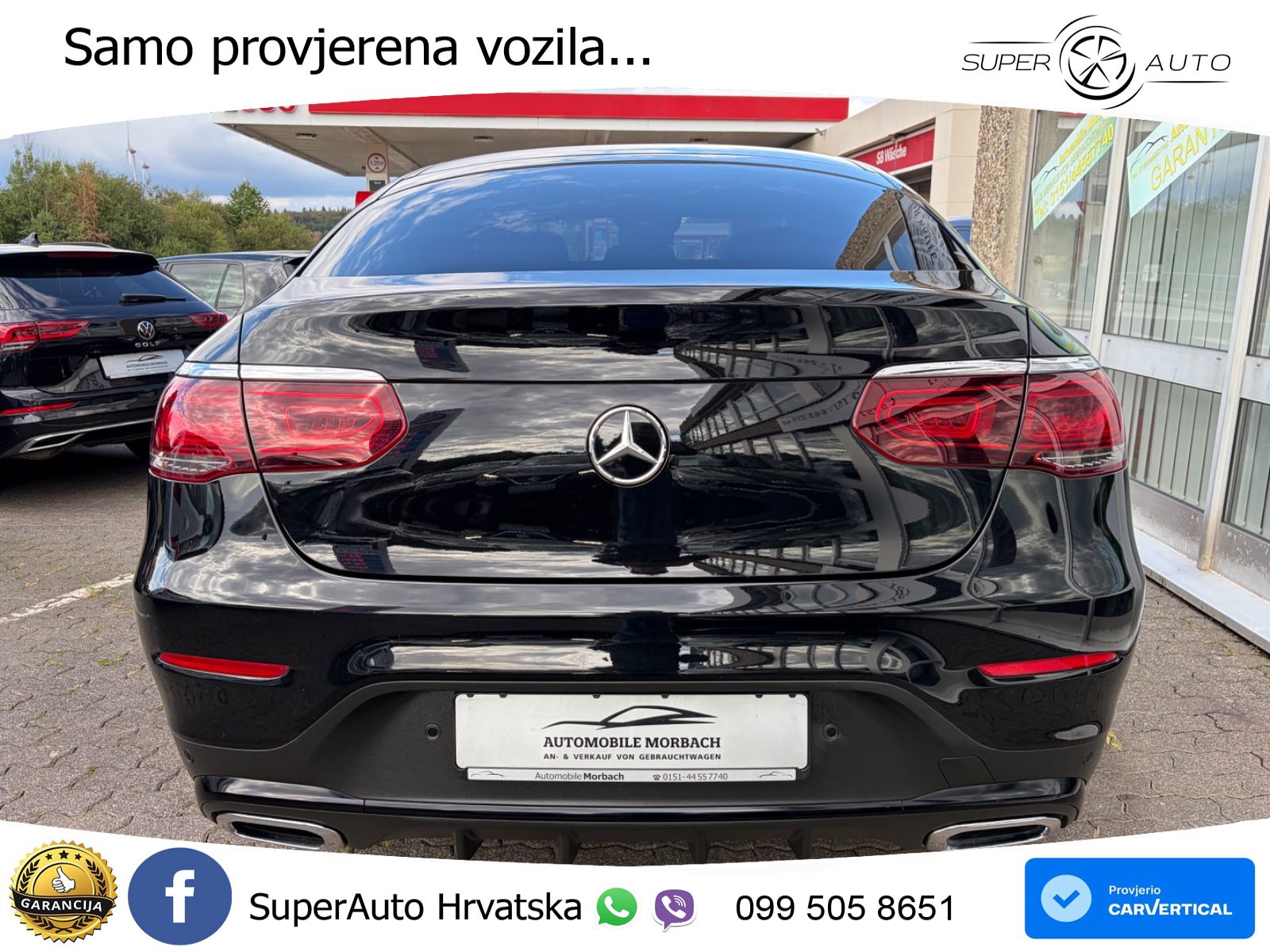 Mercedes GLC Coupe 220d (194 KS) 4MATIC G-TRONIC AMG LED+GR SJED+ACC