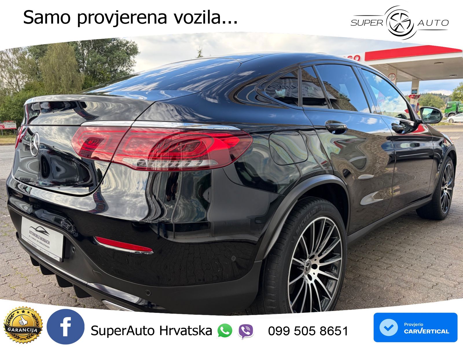 Mercedes GLC Coupe 220d (194 KS) 4MATIC G-TRONIC AMG LED+GR SJED+ACC