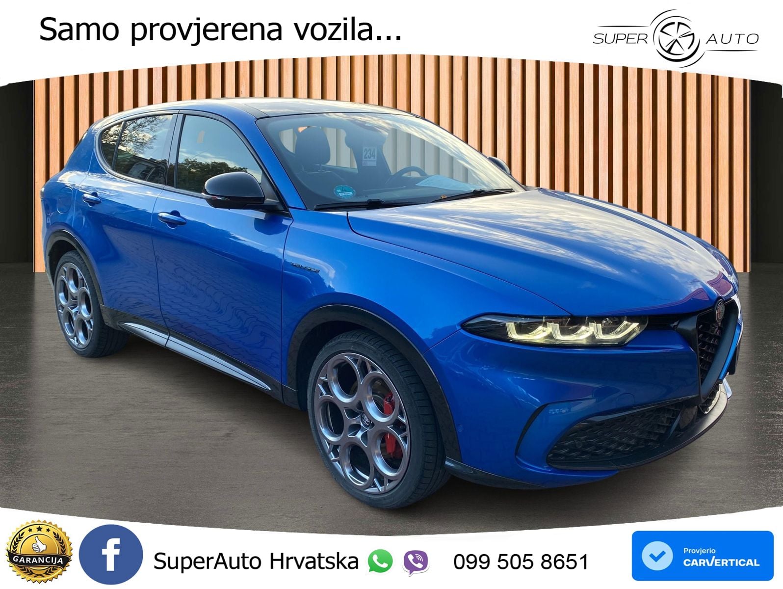Alfa Romeo Tonale 1.5 VGT (160 KS) 48V-Hybrid TCT MATRIX+GR SJED+KAM