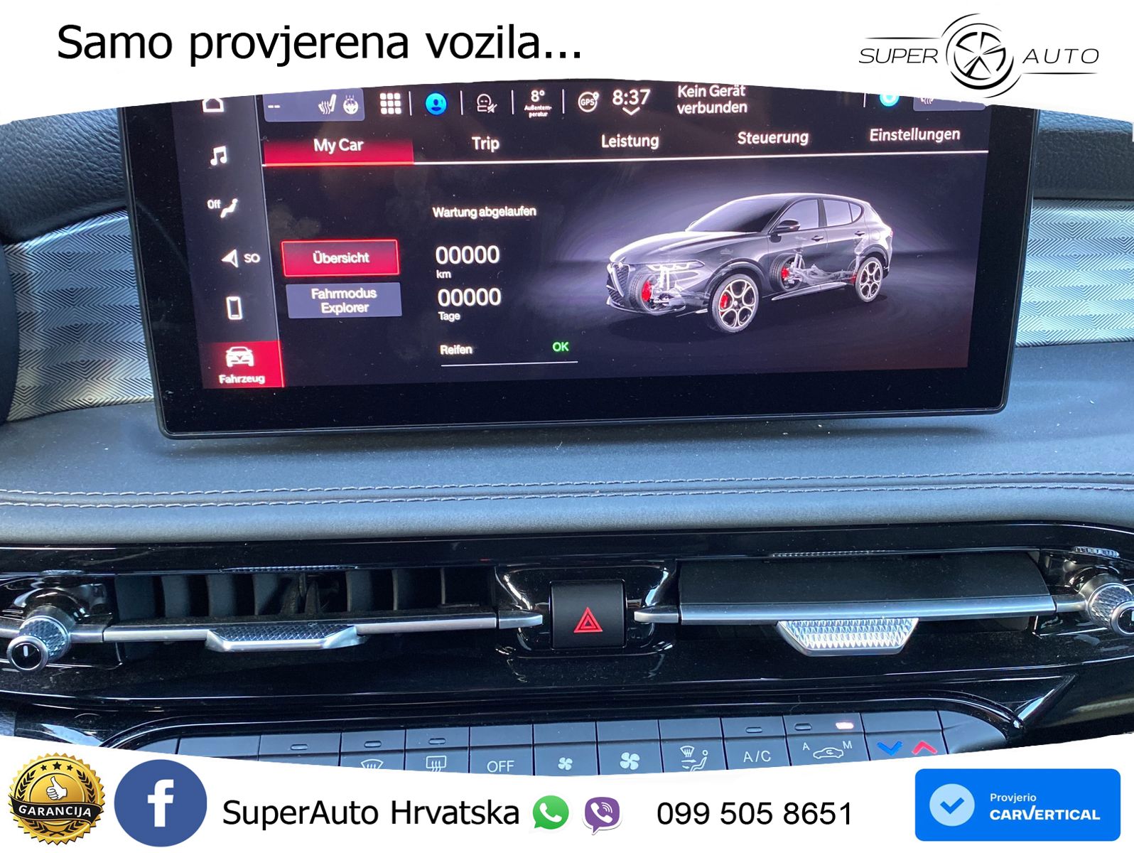 Alfa Romeo Tonale 1.5 VGT (160 KS) 48V-Hybrid TCT MATRIX+GR SJED+KAM