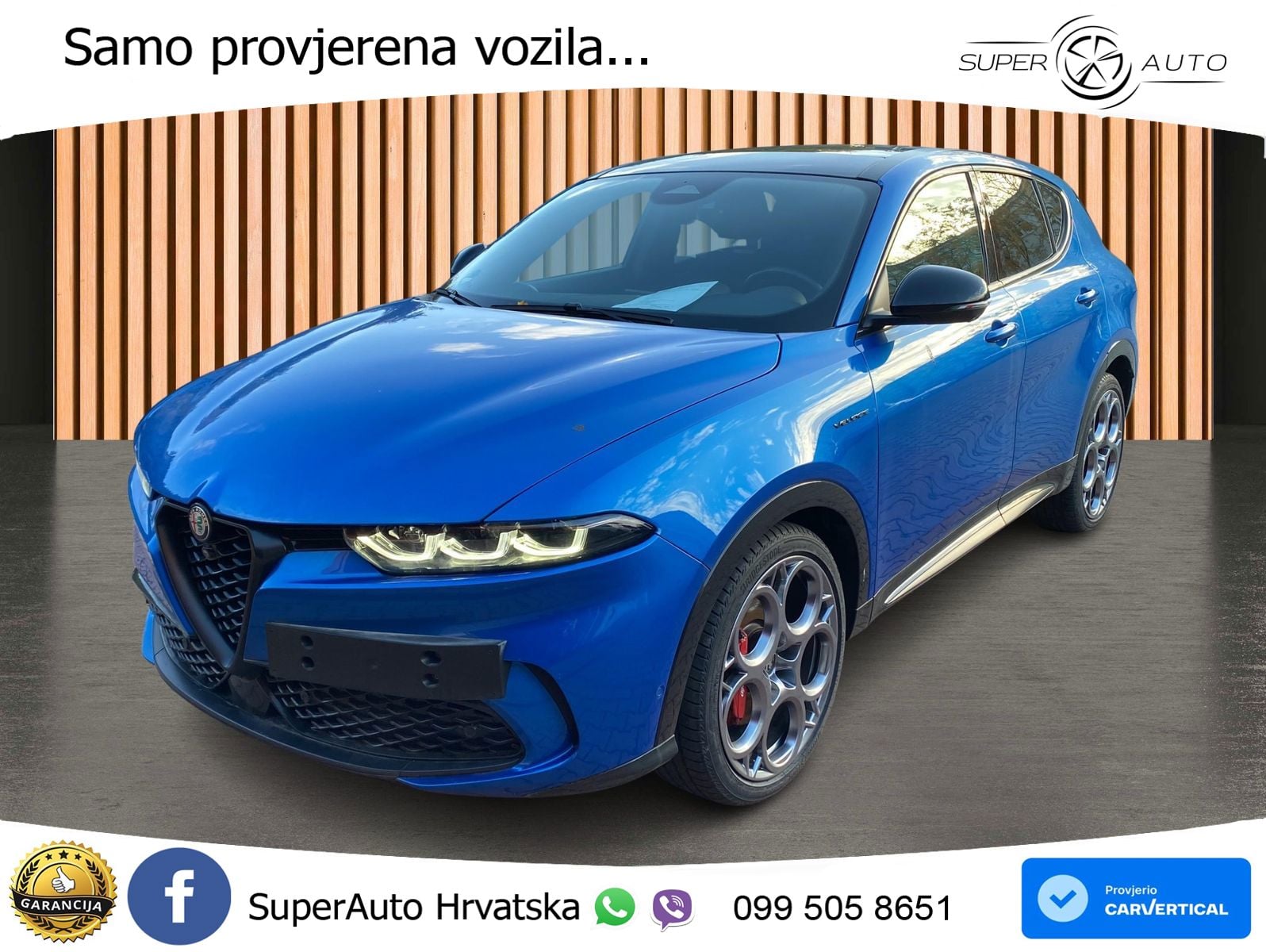 Alfa Romeo Tonale 1.5 VGT (160 KS) 48V-Hybrid TCT MATRIX+GR SJED+KAM
