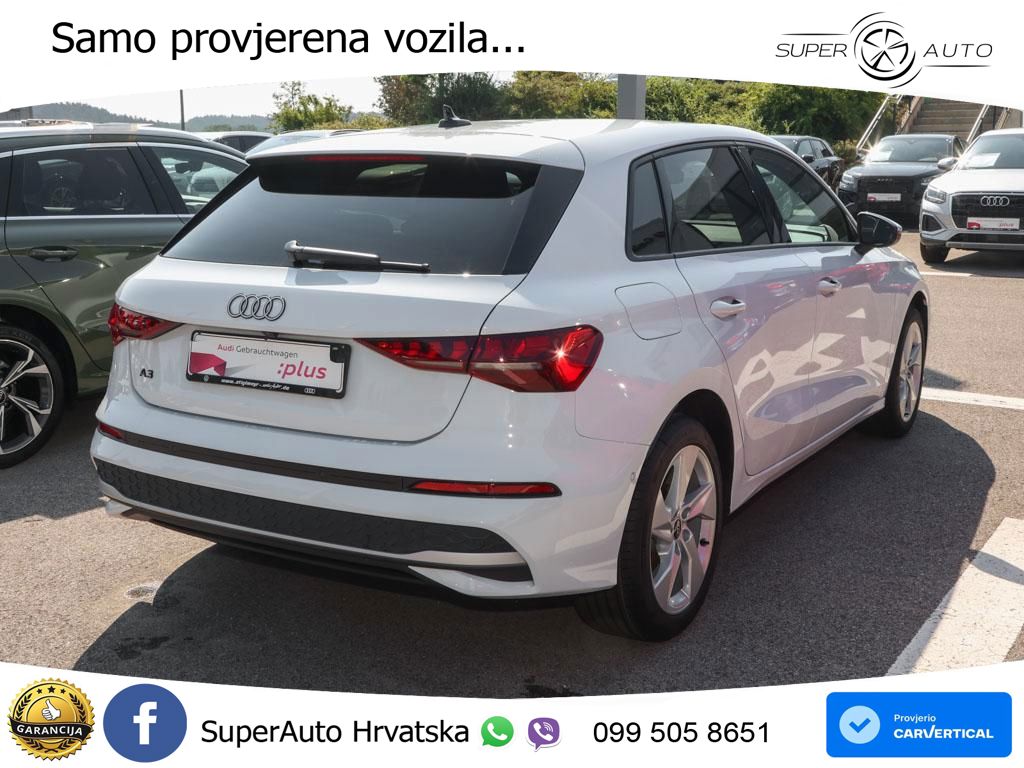 Audi A3 40 TFSIe (204 KS) S tronic advanced LED+GR SJED+ACC