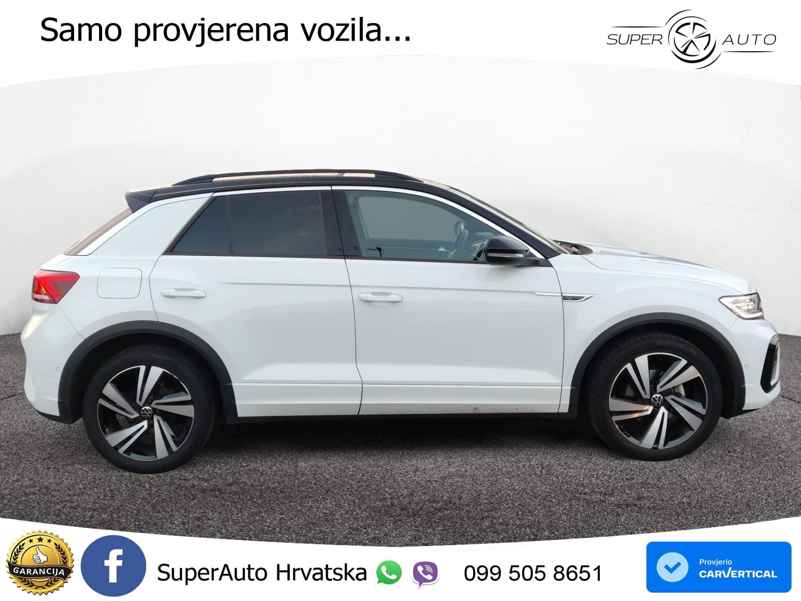Volkswagen T-Roc 1.5 TSI (150 KS) DSG R-Line LED+GR SJED+ACC