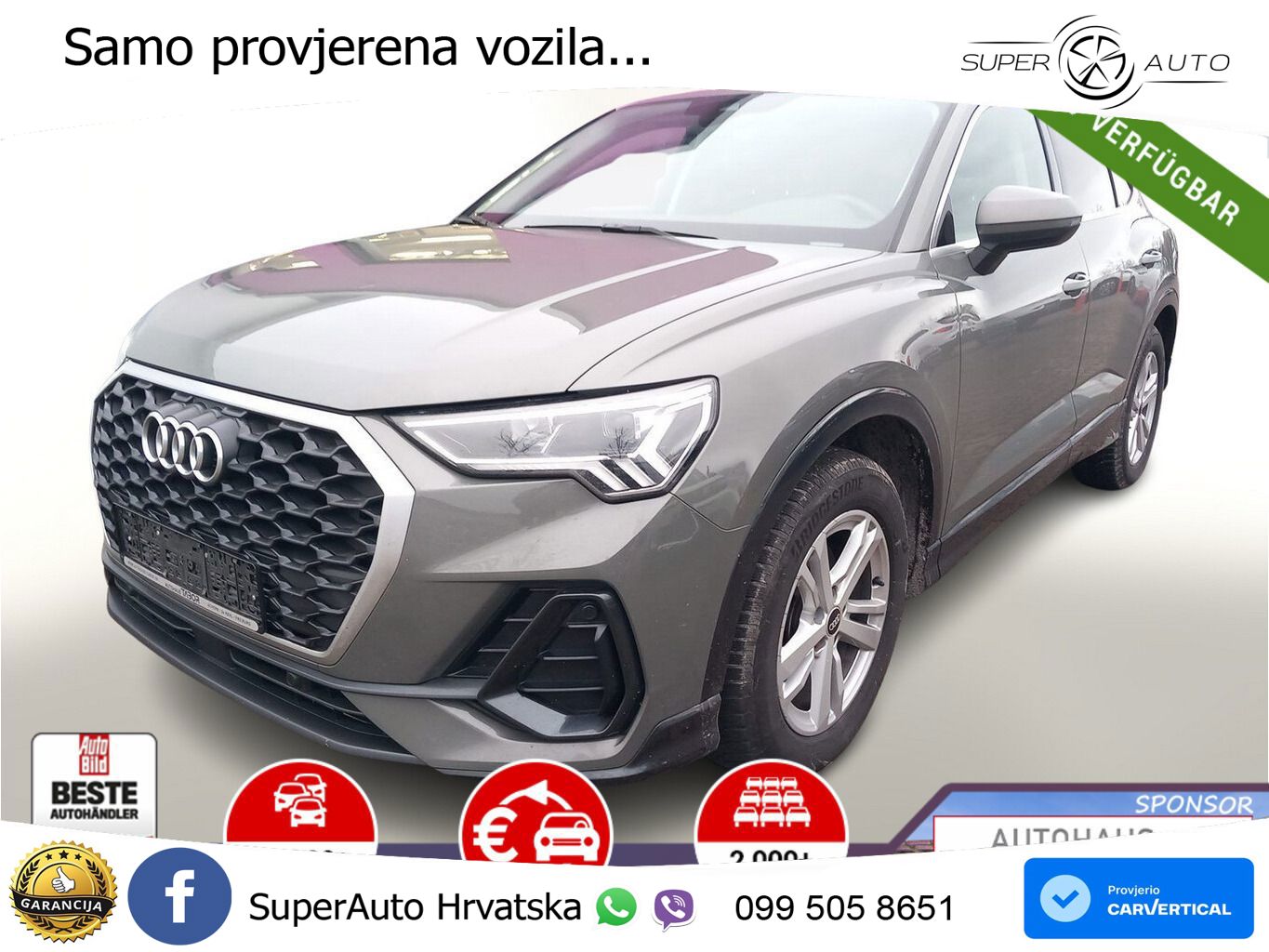 Audi Q3 II Sportback 35 TFSI (150 KS) S tronic