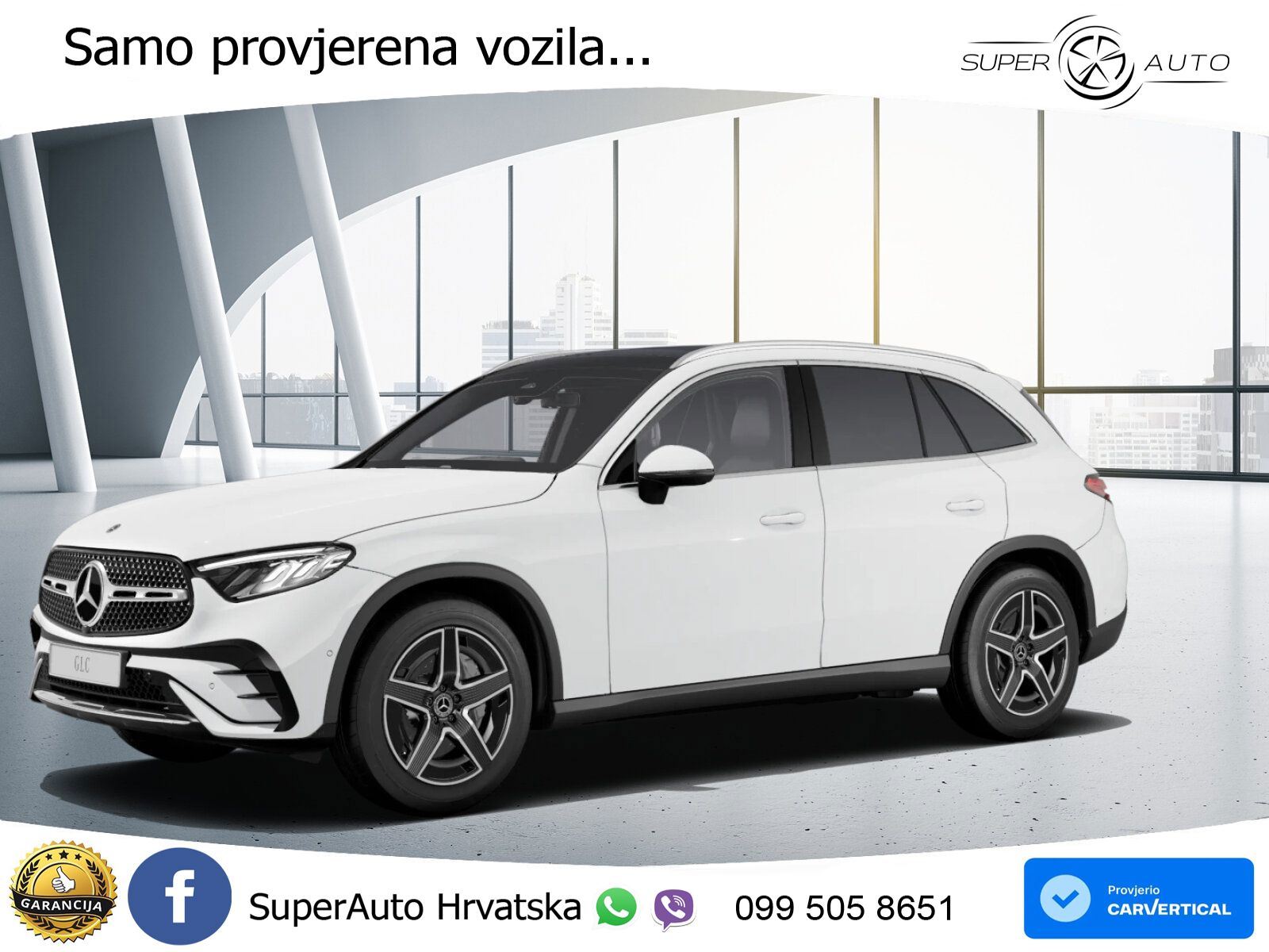 Mercedes GLC 300d (269 KS) 4MATIC 9G-TRONIC AMG ZRAČNI+ACC+GR SJED+KAM+PANO