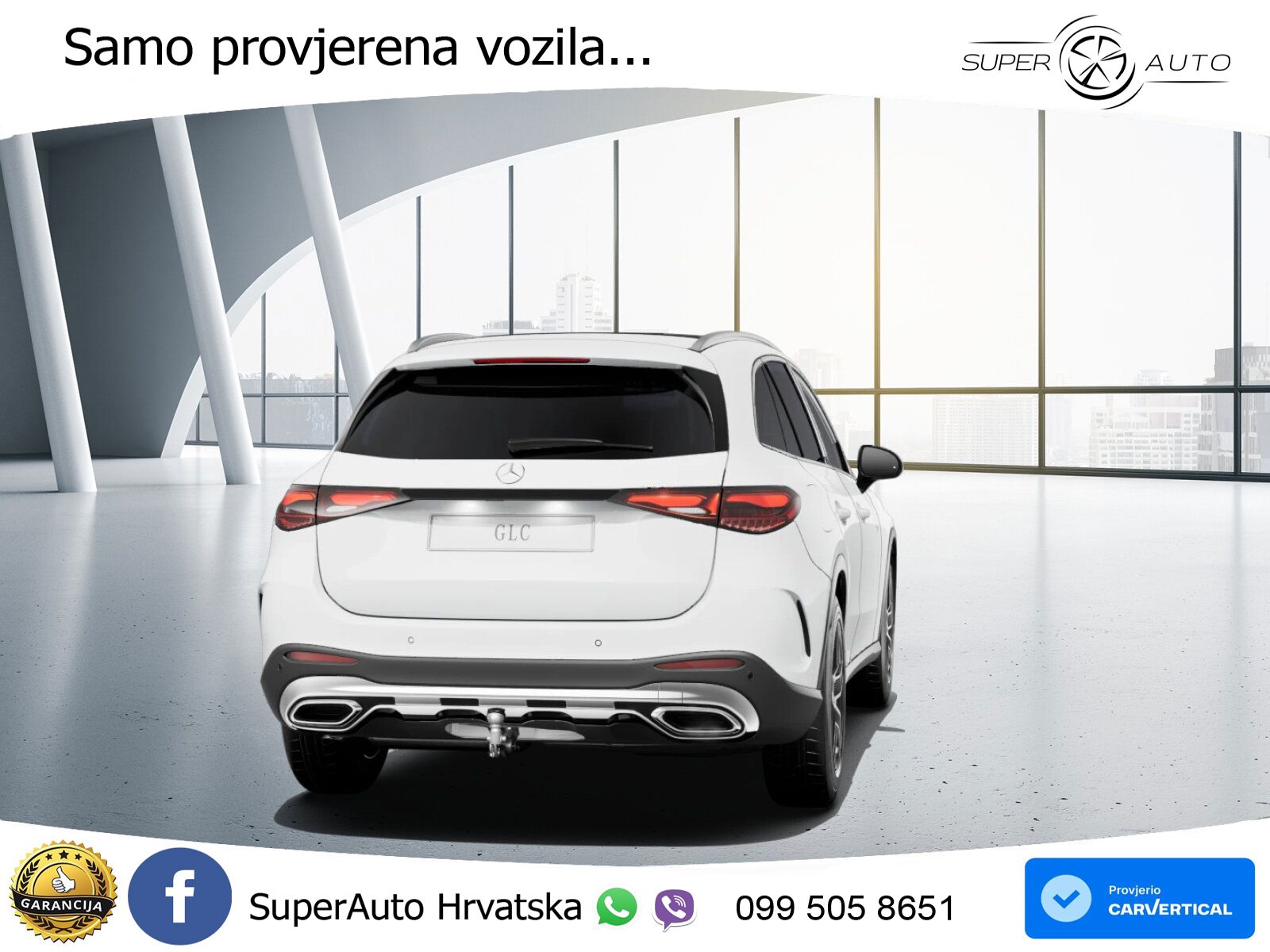 Mercedes GLC 300d (269 KS) 4MATIC 9G-TRONIC AMG ZRAČNI+ACC+GR SJED+KAM+PANO