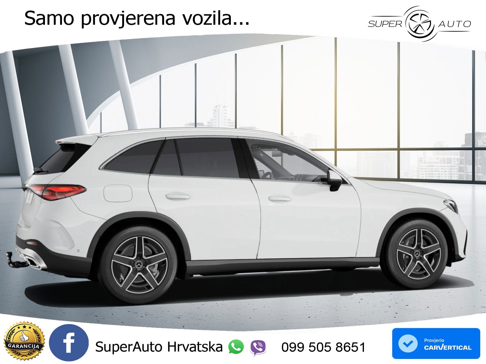 Mercedes GLC 300d (269 KS) 4MATIC 9G-TRONIC AMG ZRAČNI+ACC+GR SJED+KAM+PANO