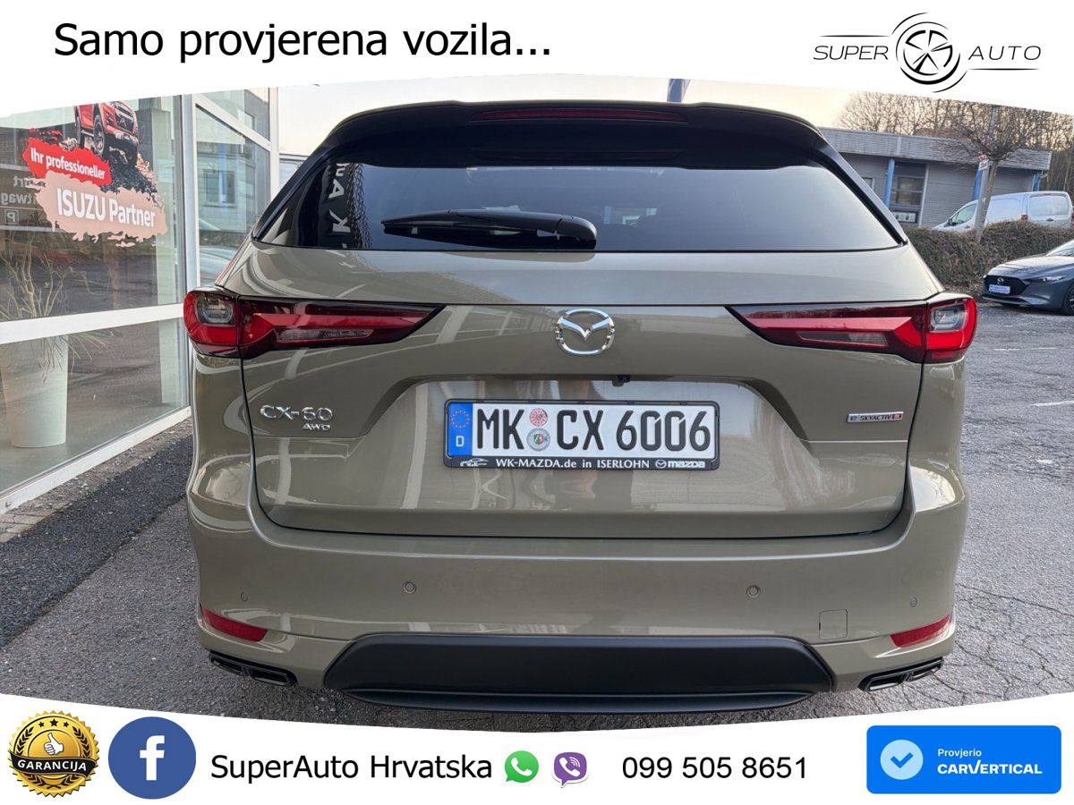 Mazda CX-60 3.3 e-Skyactiv D (254 KS) AWD Automatic MATRIX+GR SJED+KAM