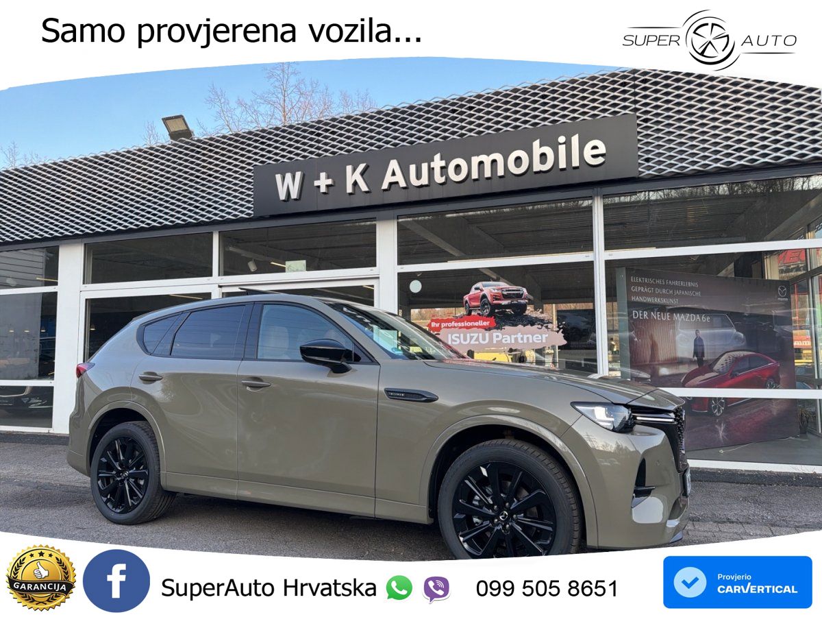 Mazda CX-60 3.3 e-Skyactiv D (254 KS) AWD Automatic MATRIX+GR SJED+KAM