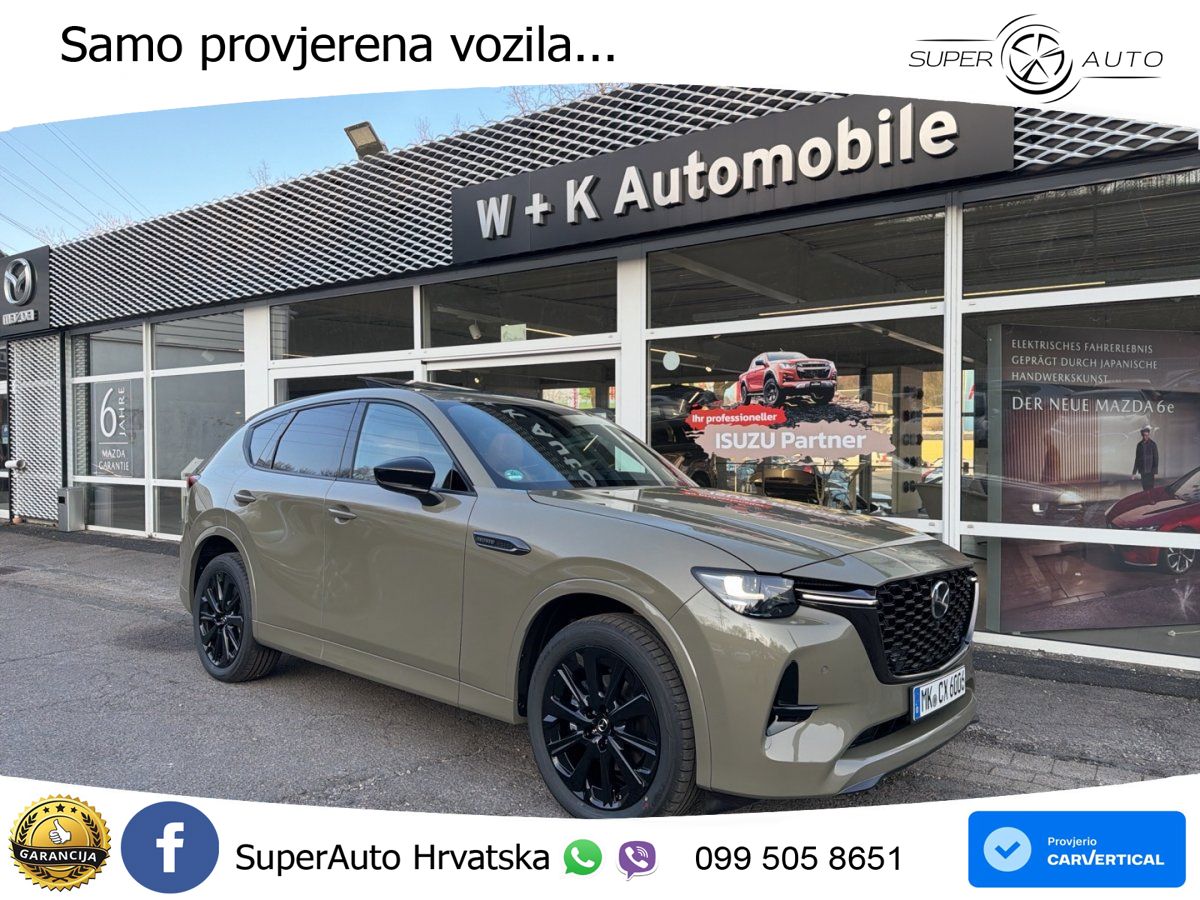 Mazda CX-60 3.3 e-Skyactiv D (254 KS) AWD Automatic MATRIX+GR SJED+KAM
