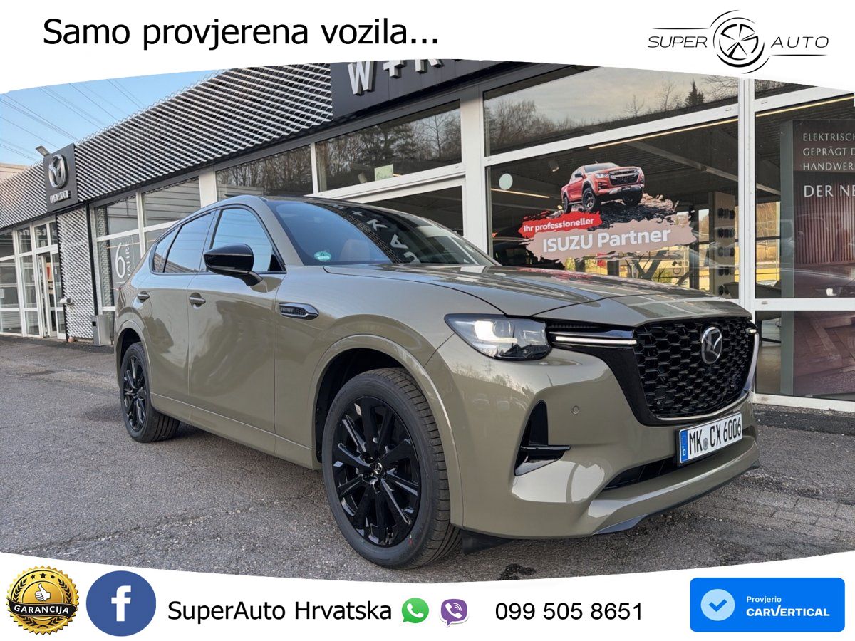 Mazda CX-60 3.3 e-Skyactiv D (254 KS) AWD Automatic MATRIX+GR SJED+KAM
