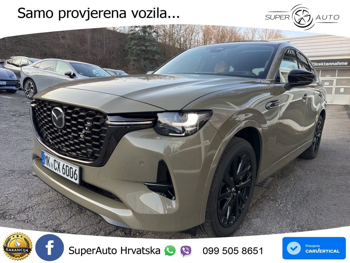 Mazda CX-60 3.3 e-Skyactiv D (254 KS) AWD Automatic MATRIX+GR SJED+KAM