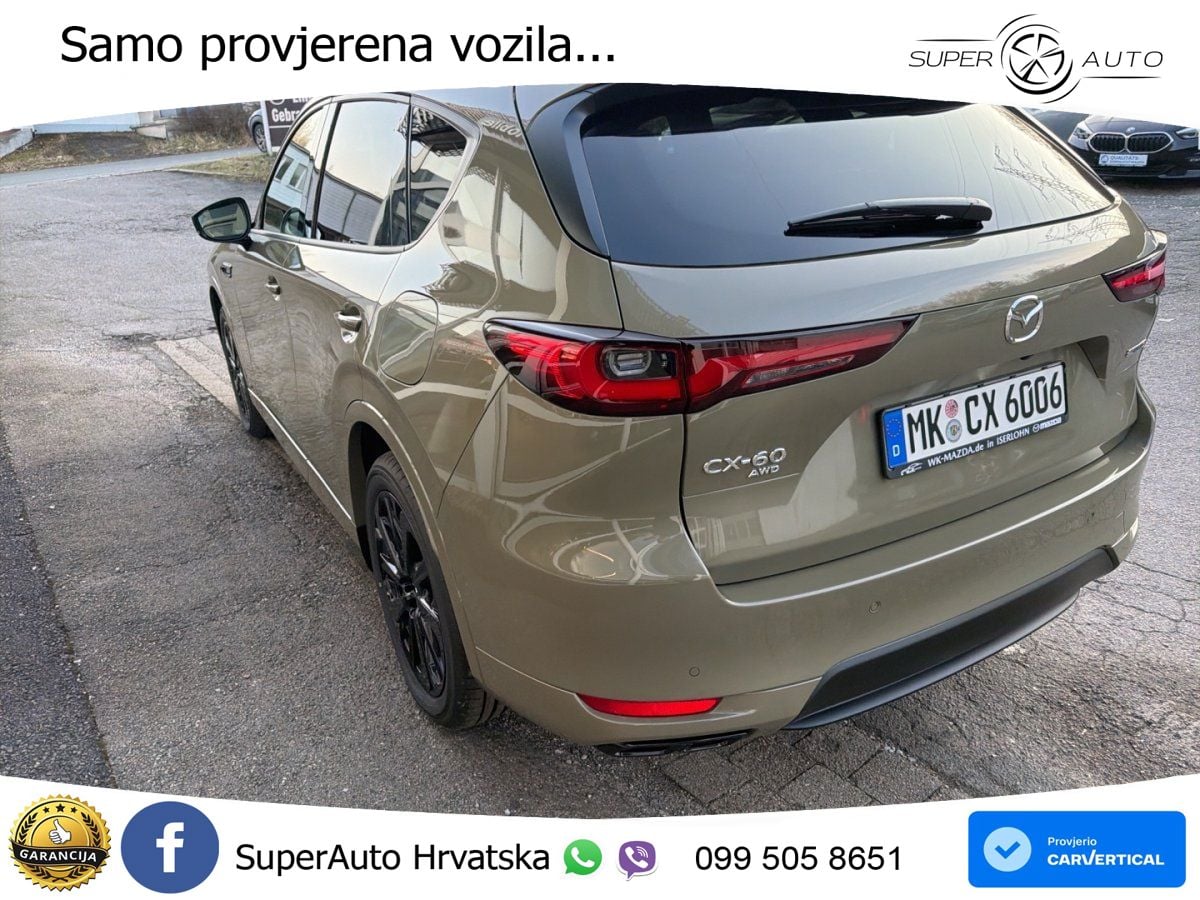 Mazda CX-60 3.3 e-Skyactiv D (254 KS) AWD Automatic MATRIX+GR SJED+KAM