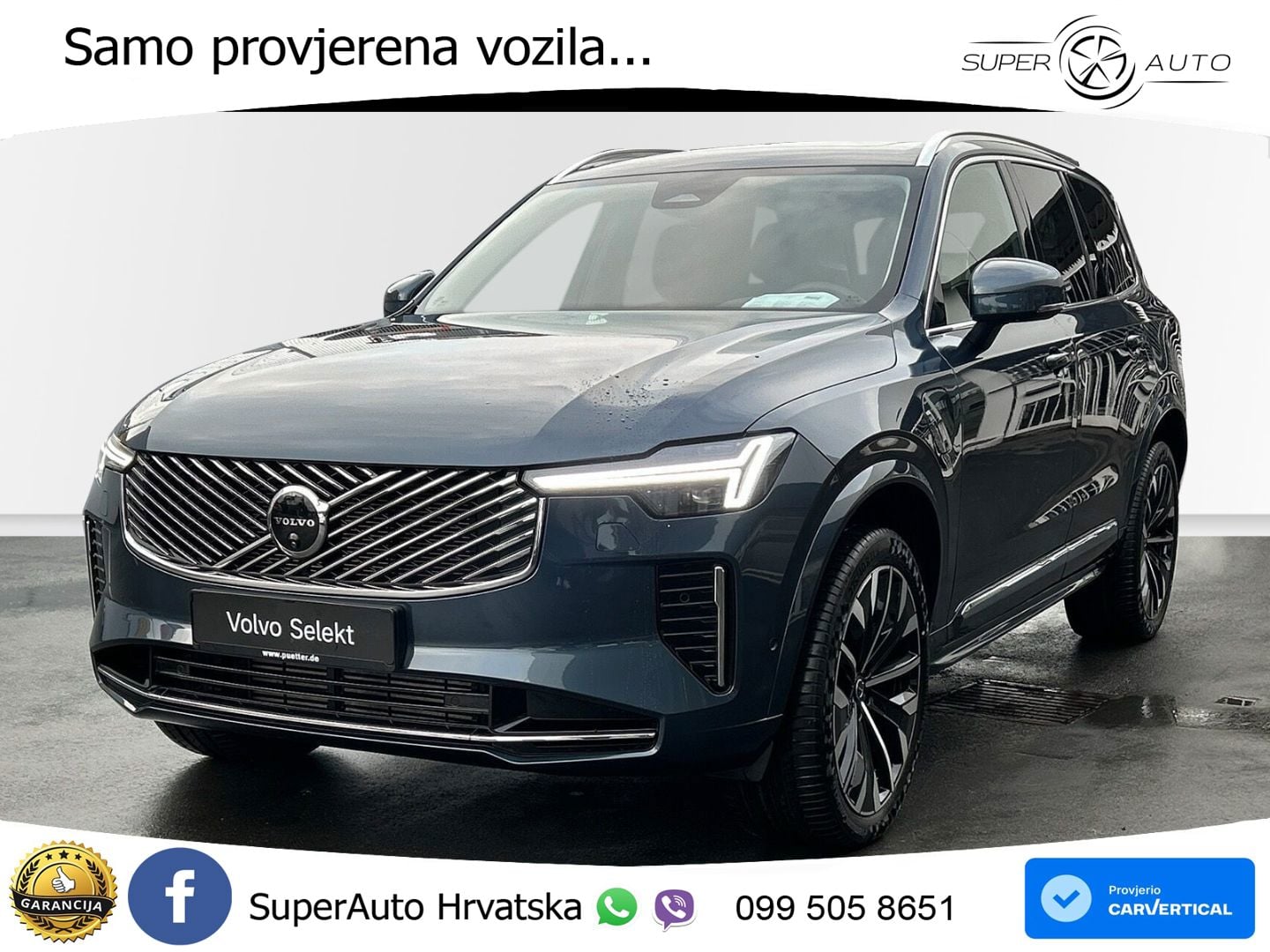 Volvo XC90 2.0 T8 AWD Automatic ACC+GR SJED+360+PANO