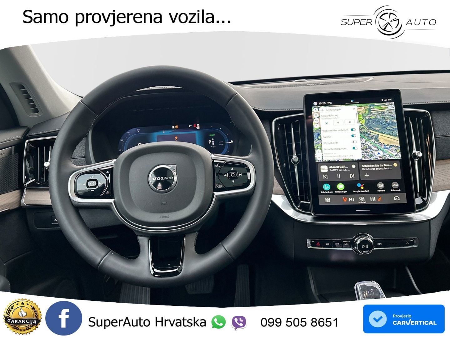 Volvo XC90 2.0 T8 AWD Automatic ACC+GR SJED+360+PANO