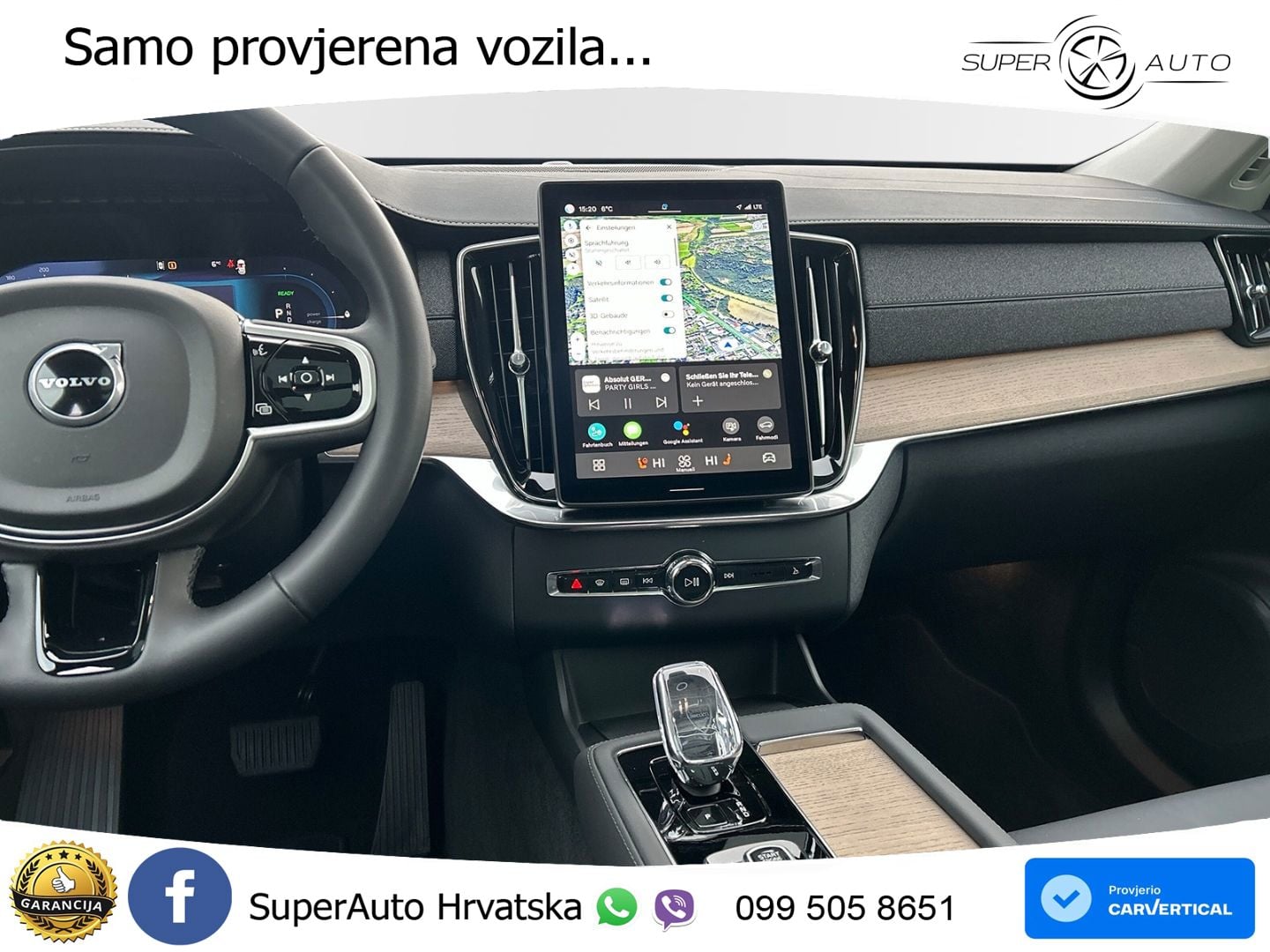 Volvo XC90 2.0 T8 AWD Automatic ACC+GR SJED+360+PANO