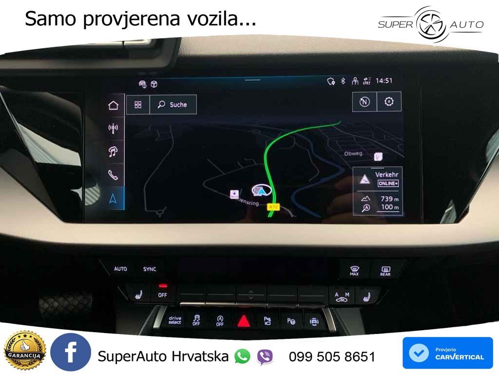 Audi A3 Limuzina 30 TFSI (116 KS) S tronic S line LED+GR SJED+ACC