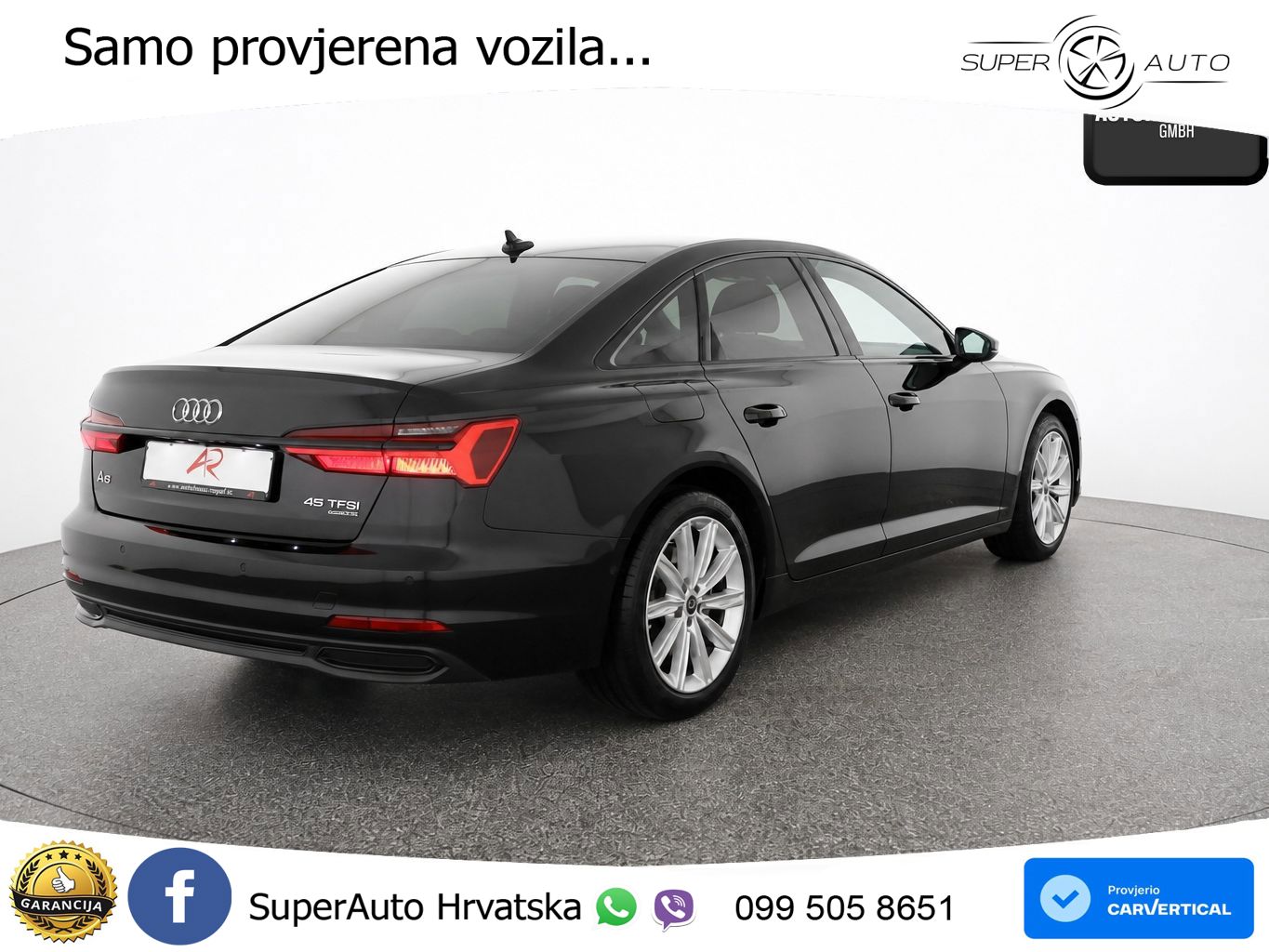 Audi A6 45 TFSI (265 KS) quattro ultra S tronic LED+GR SJED+ACC