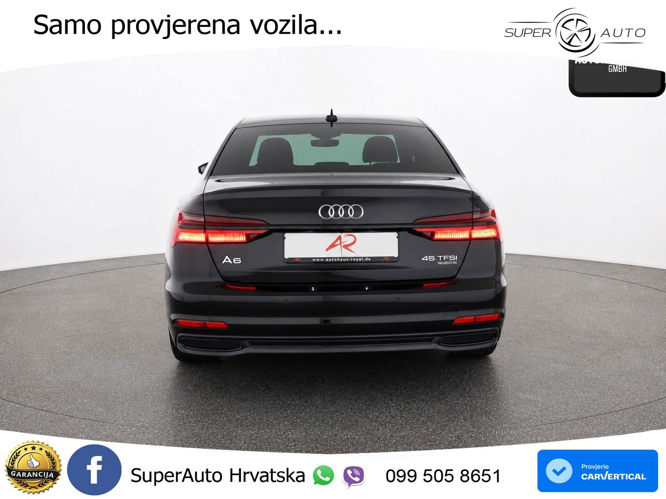 Audi A6 45 TFSI (265 KS) quattro ultra S tronic LED+GR SJED+ACC