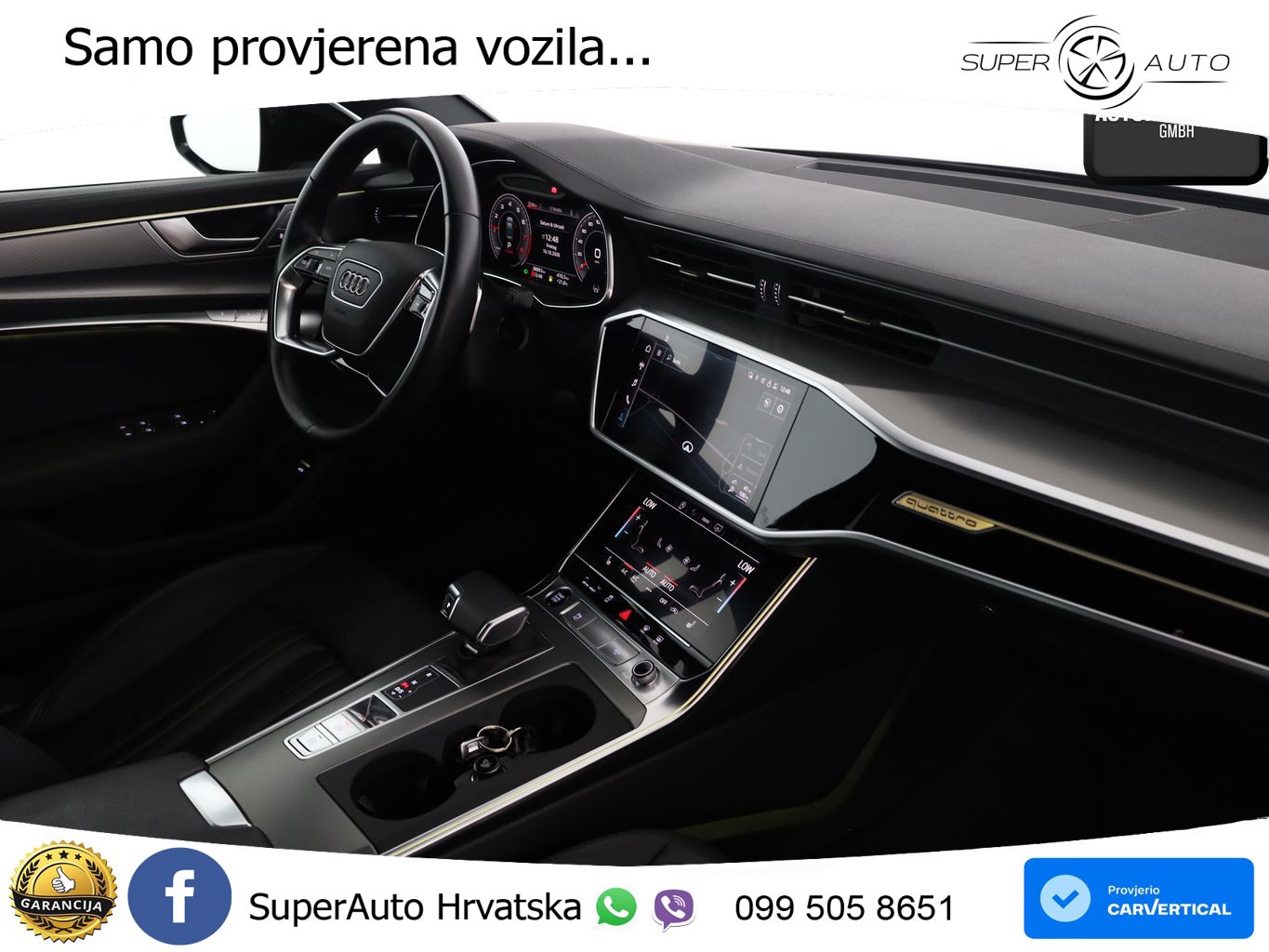 Audi A6 45 TFSI (265 KS) quattro ultra S tronic LED+GR SJED+ACC