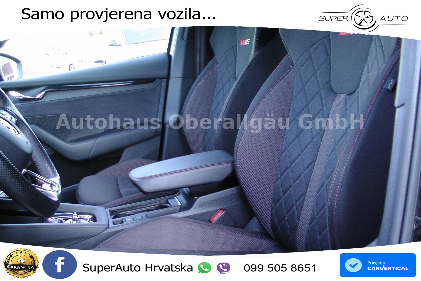 Skoda Octavia IV Combi RS 2.0 TSI (245 KS) DSG LED+GR SJED+ACC